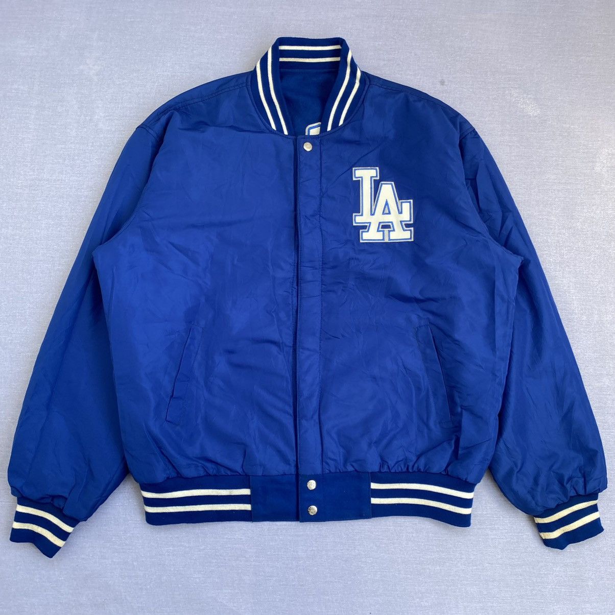 Jeff Hamilton Vintage LA Dodgers Jeff Hamilton Reversible Jacket Size US L / EU 52-54 / 3 - 4 Thumbnail