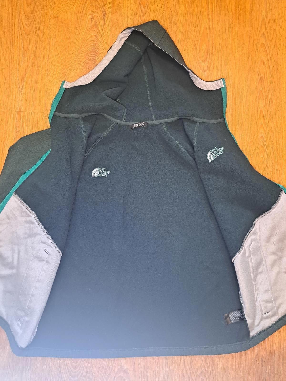 The North Face North Face Fleece Jacket Mens XL Green Full Zip Hoodie Size US XL / EU 56 / 4 - 5 Thumbnail