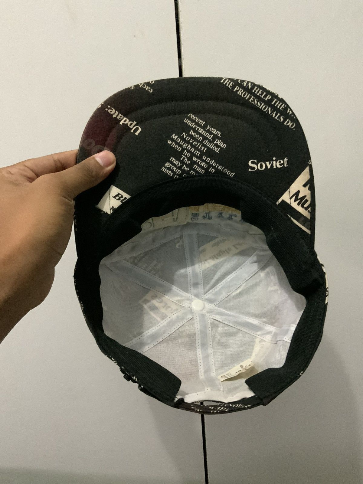 Japanese Brand Review Archive Style Fade Zipper Hat Cap Size ONE SIZE - 7 Thumbnail