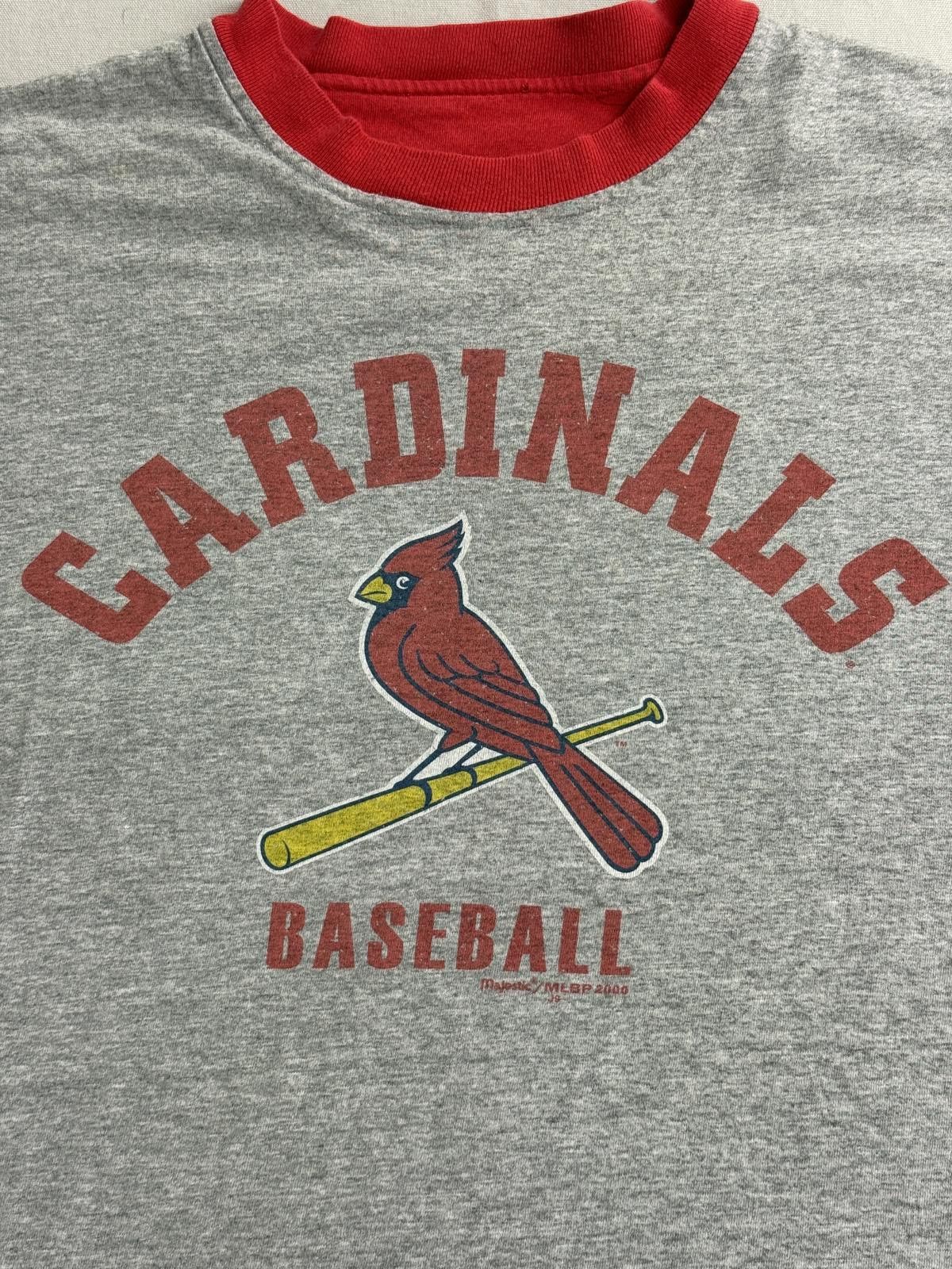 Other Vintage St Louis Cardinals Baseball T-shirt 2000 2 Tees in 1 Size US XXL / EU 58 / 5 - 2 Thumbnail