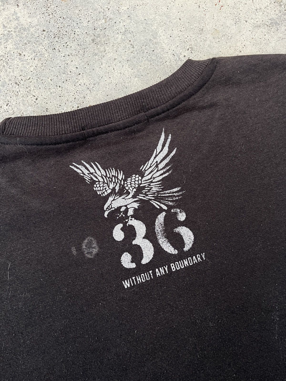Affliction × Japanese Brand × Vintage Japanese Poem Sukajan Phoenix Bird Pullover Sweatshirt Size US L / EU 52-54 / 3 - 6 Thumbnail