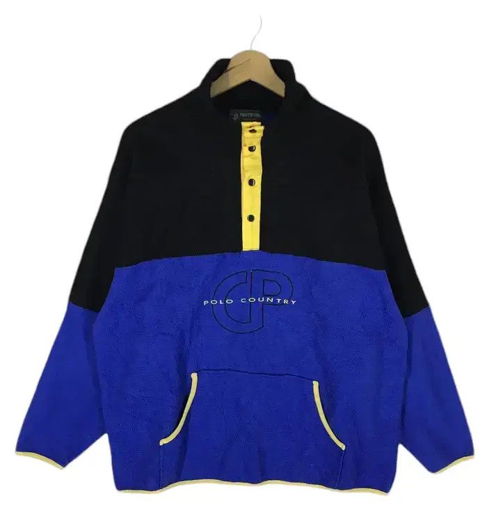 Japanese Brand Vintage Polo Country Fleece Jackets Size US L / EU 52-54 / 3 - 1 Thumbnail