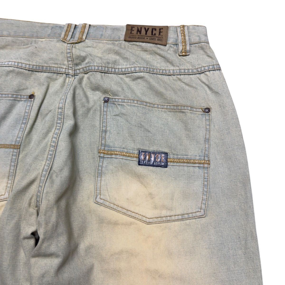 Enyce Vintage Enyce Mudwash Denim Baggy Jeans Size US 38 / EU 54 - 13 Thumbnail