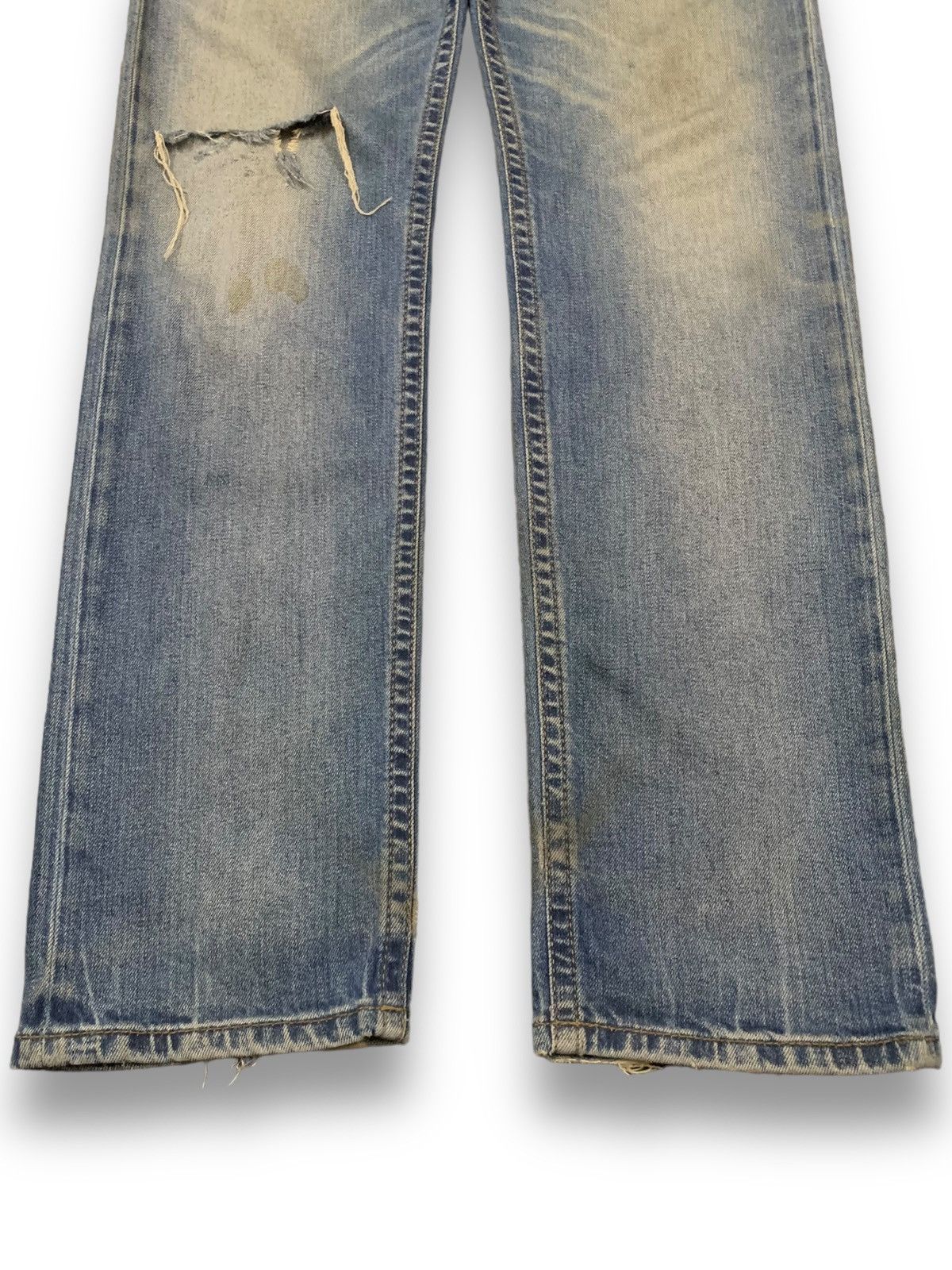 Diesel Diesel Industry Akee Mud Wash Distressed Grunge Jeans Size US 32 / EU 48 - 7 Thumbnail