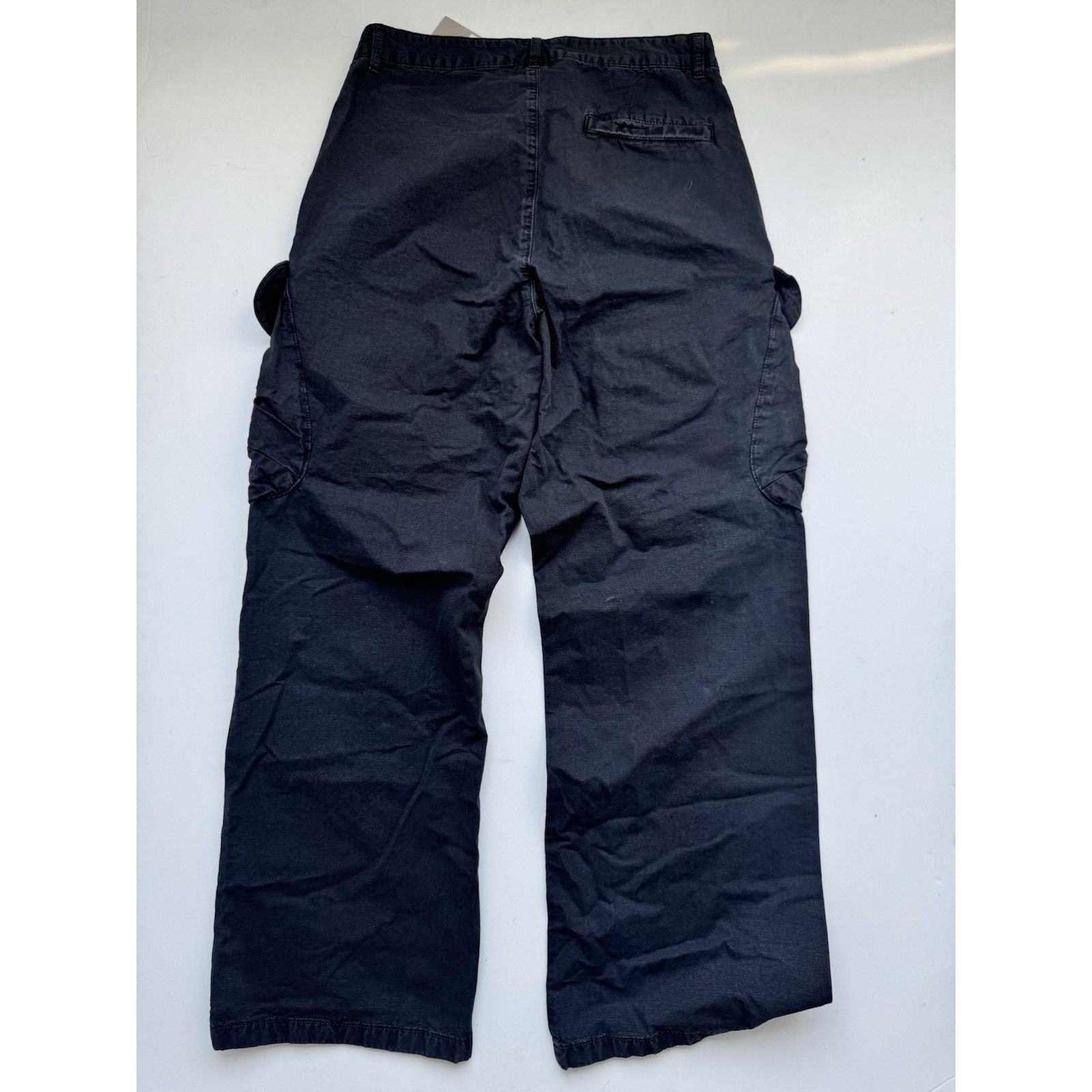 Peso Peso Men's Fat Cargo Jeans Size 32 Black Size US 32 / EU 48 - 2 Thumbnail
