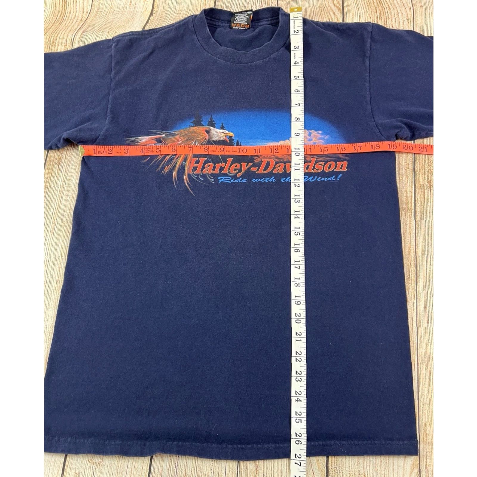 Harley Davidson Harley-Davidson T-Shirt Medium M Blue Tucson Arizona Bucking Horse Cowboy Motorcycles Horse Shirt Mens Blue 2000s Size US M / EU 48-50 / 2 - 3 Thumbnail