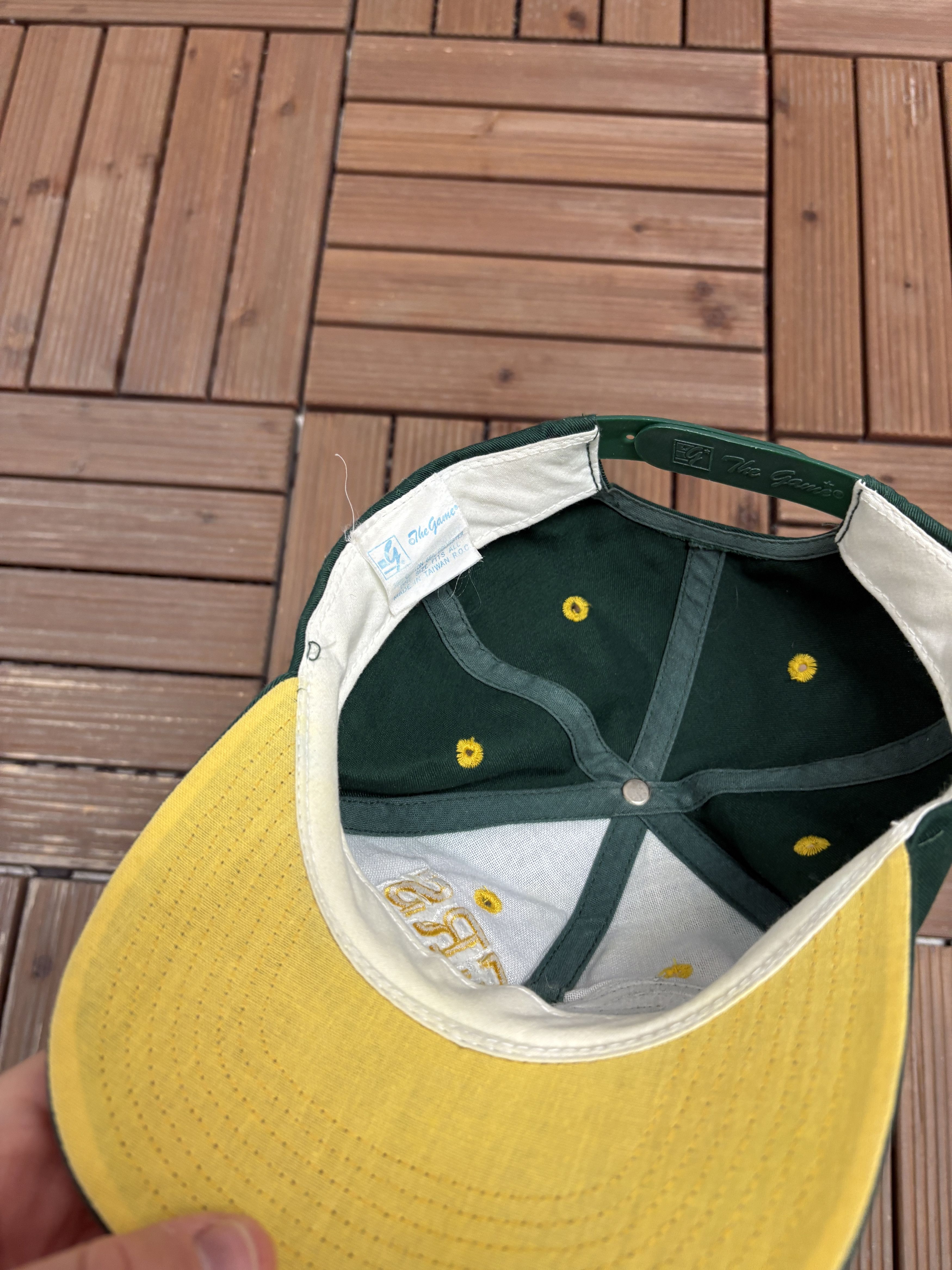 Vintage Green Bay Packers Embroidered Vintage Snap Back Hat Cap Size ONE SIZE - 6 Thumbnail