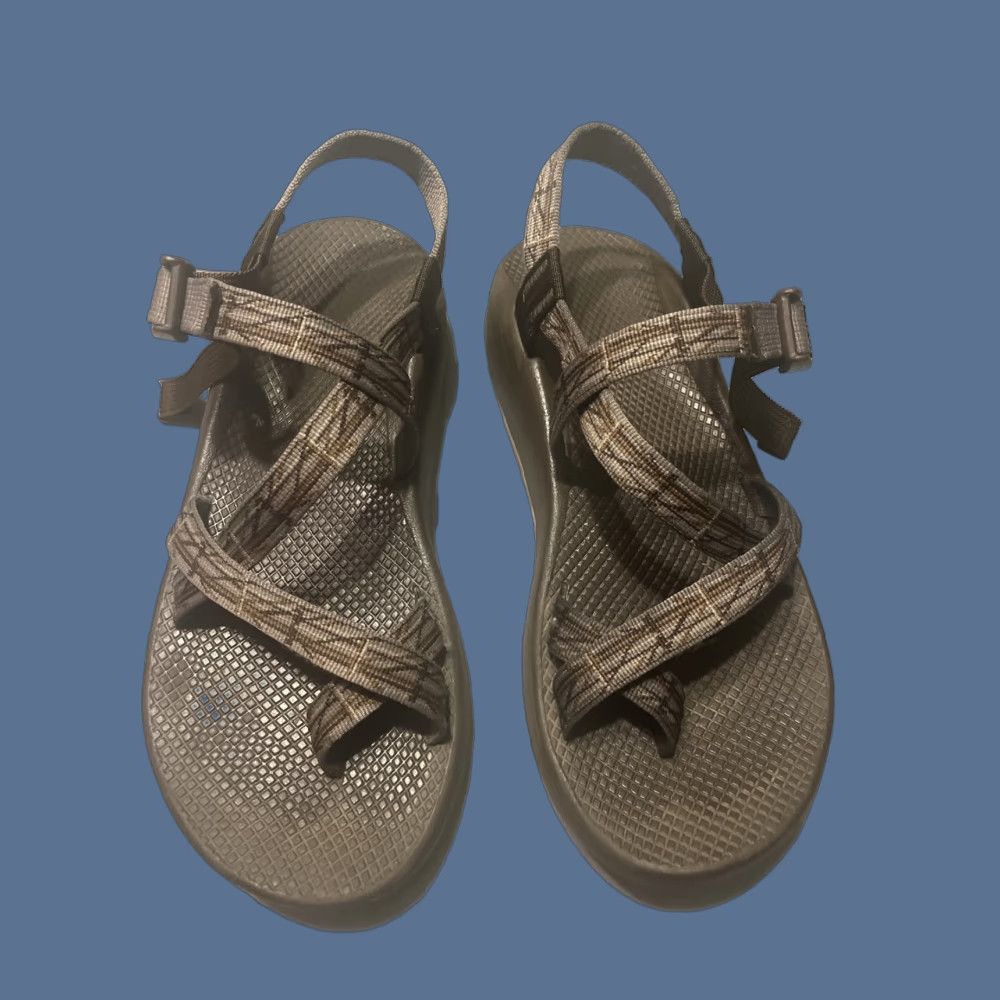 Chaco Chaco Z1 Classic Sandal Mens 11 Brown Black Vibram Sole Slip-On Sport Beach Activewear Casual Shoes Men Size ONE SIZE - 1 Thumbnail