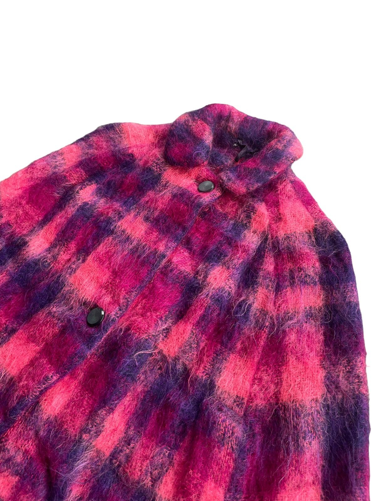 Designer × Vintage Vintage Mohair Poncho The Scotch House Size M / US 6-8 / IT 42-44 - 2 Thumbnail