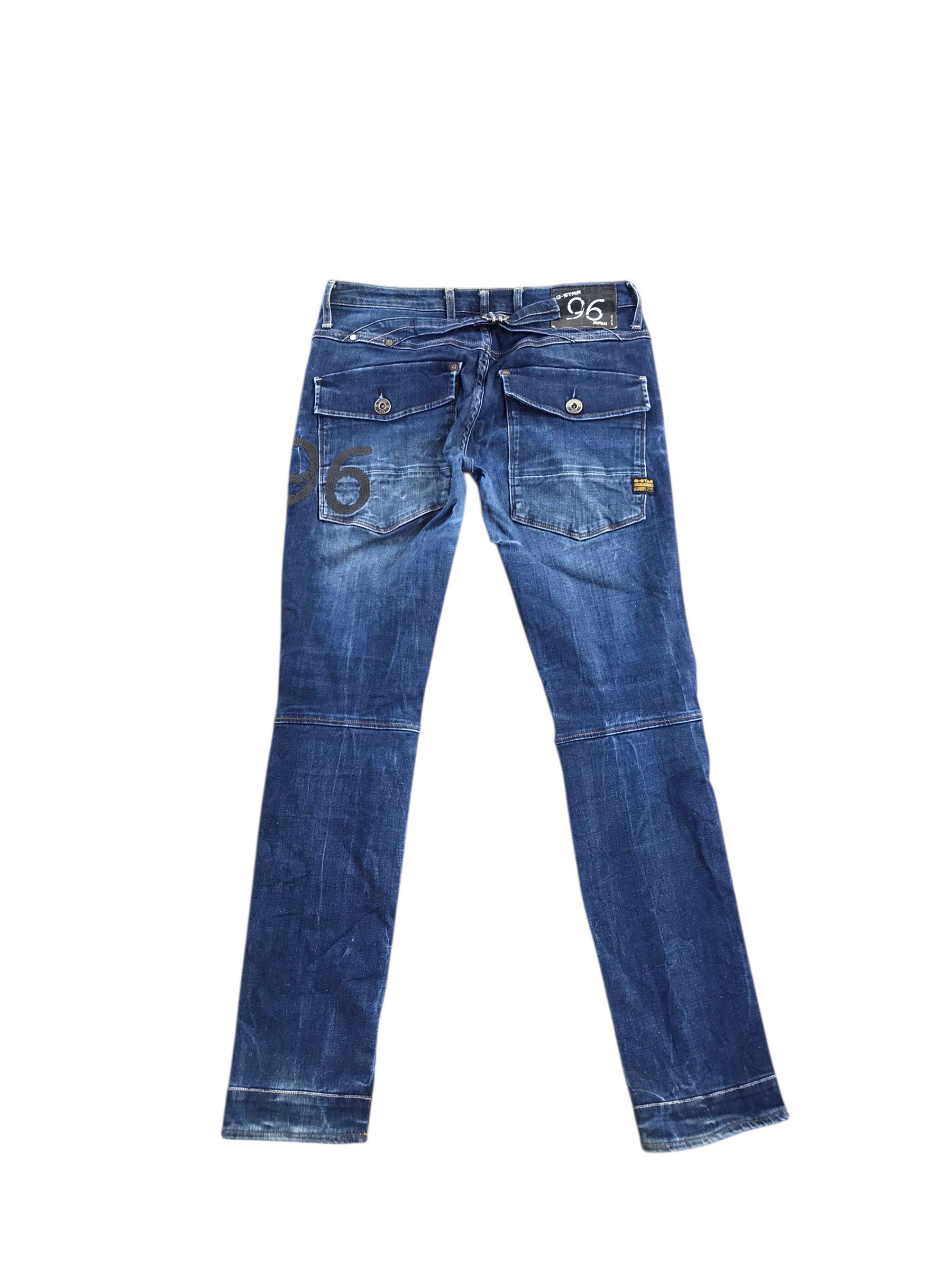 If Six Was Nine Heat G-star Distressed Denim-size 30-skinny fit Size US 30 / EU 46 - 1 Thumbnail