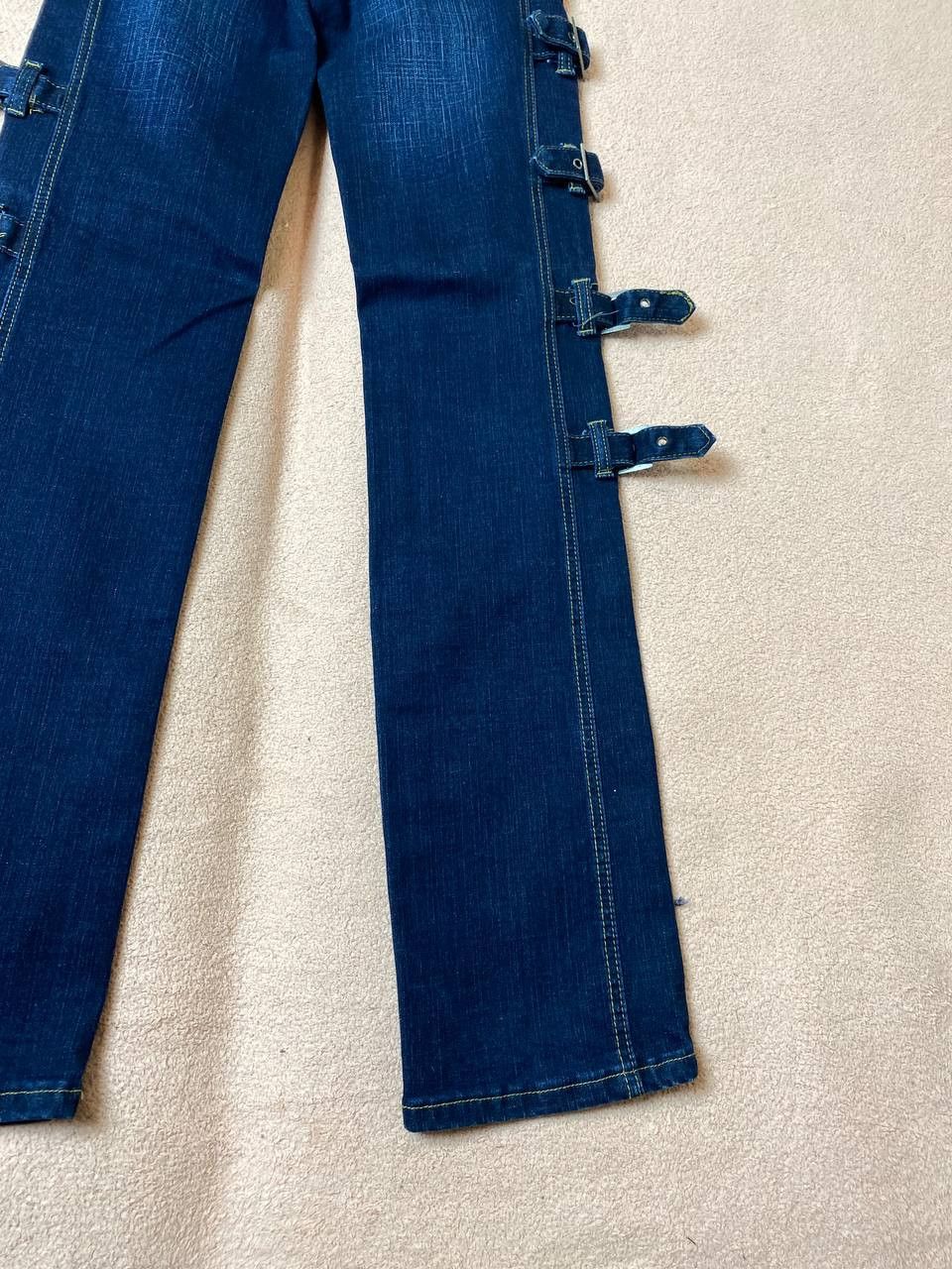 Japanese Brand Vintage Jeans Y2K Grunge Low Rise Bootcut Denim Jeans Size 25" / US 0 / IT 36 - 9 Thumbnail