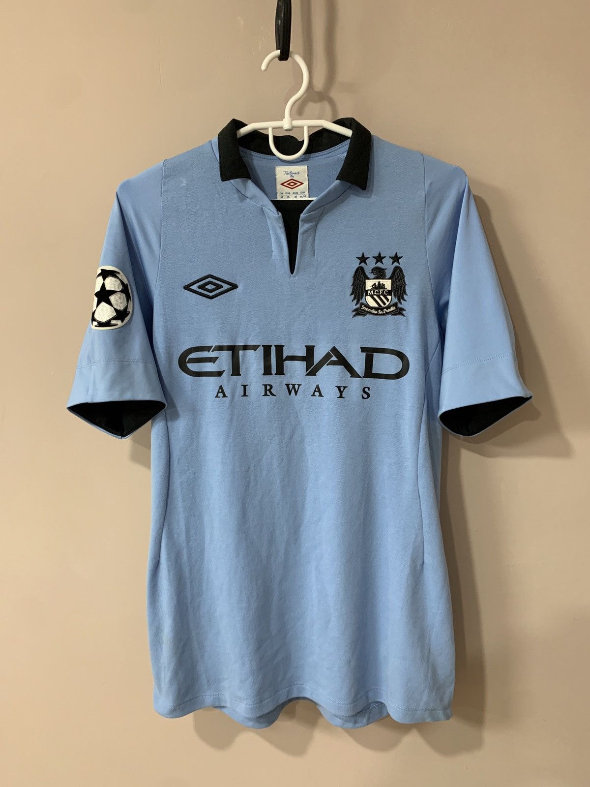 MANCHESTER CITY HOME 2012 2013 SHIRT JERSEY UMBRO Soccer