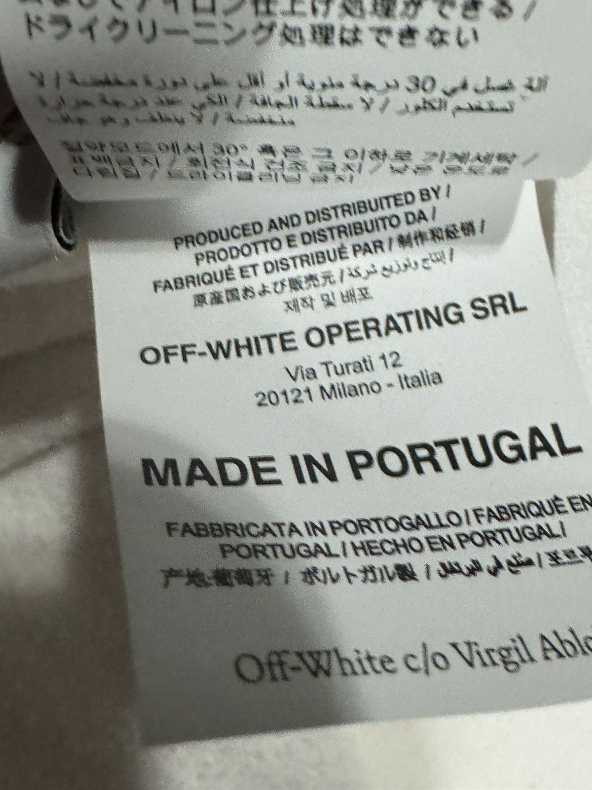 Off-White Off-White White sweatshirt blue brush Size US S / EU 44-46 / 1 - 10 Thumbnail