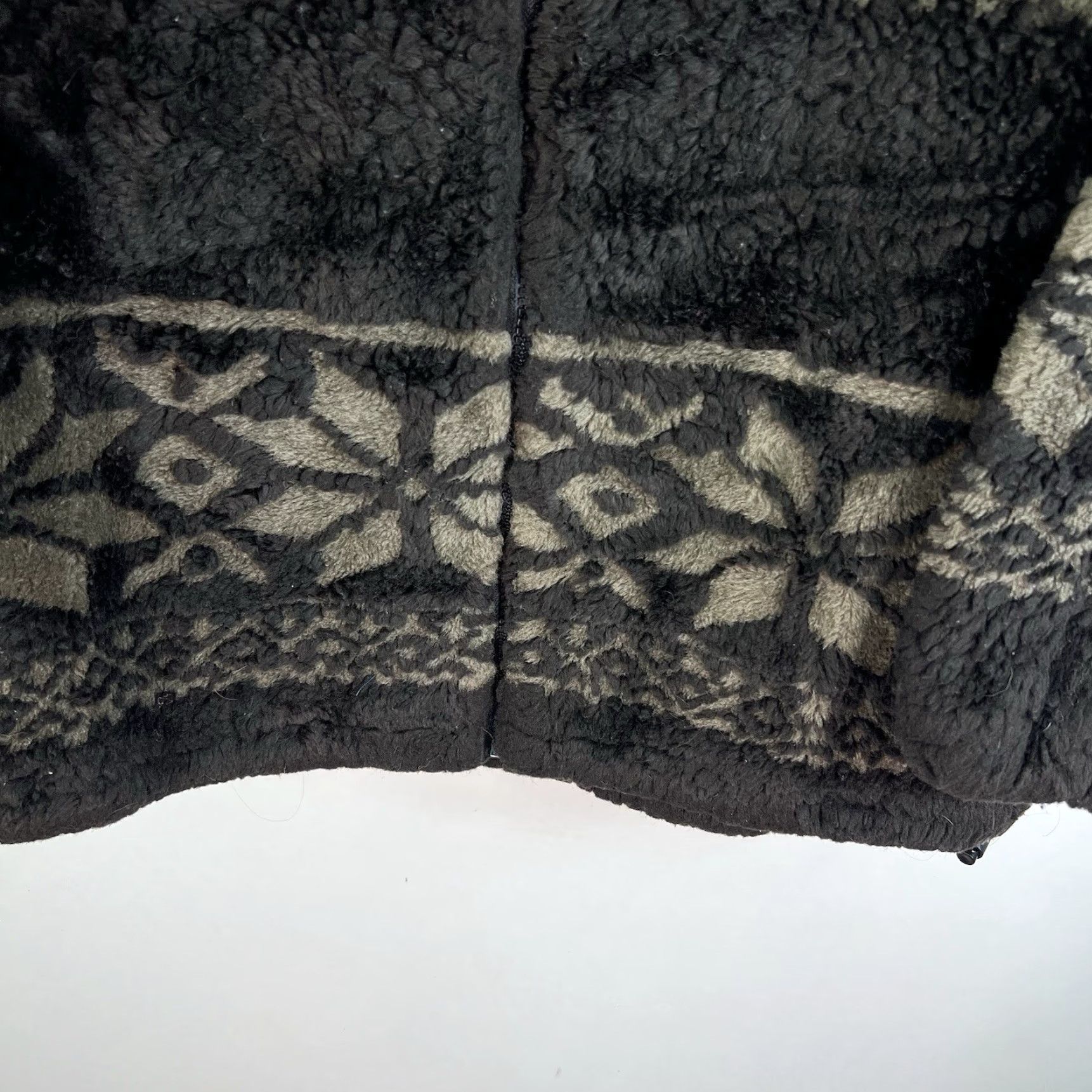 Vintage VINTAGE Coastlines Faux Fur Sherpa Jacket Womens Size L Brown Made in Canada Size L / US 10 / IT 46 - 4 Thumbnail