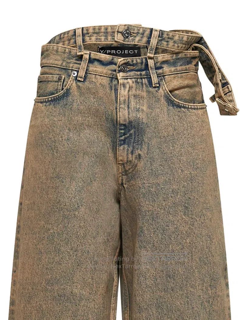 Y/Project Y/PROJECT Size 29 Belt jeans Size US 29 - 2 Thumbnail