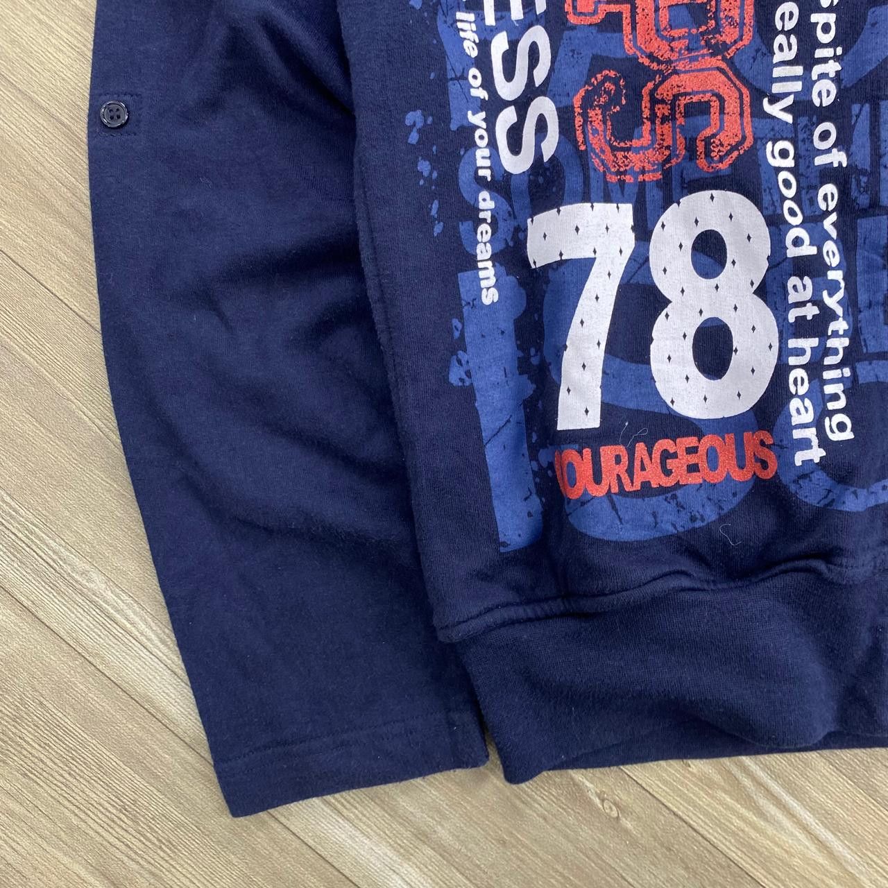 Japanese Brand 2000s Original Remakgear Fur Zip Hoodie Poem Goa Lgb Style Size US M / EU 48-50 / 2 - 7 Thumbnail