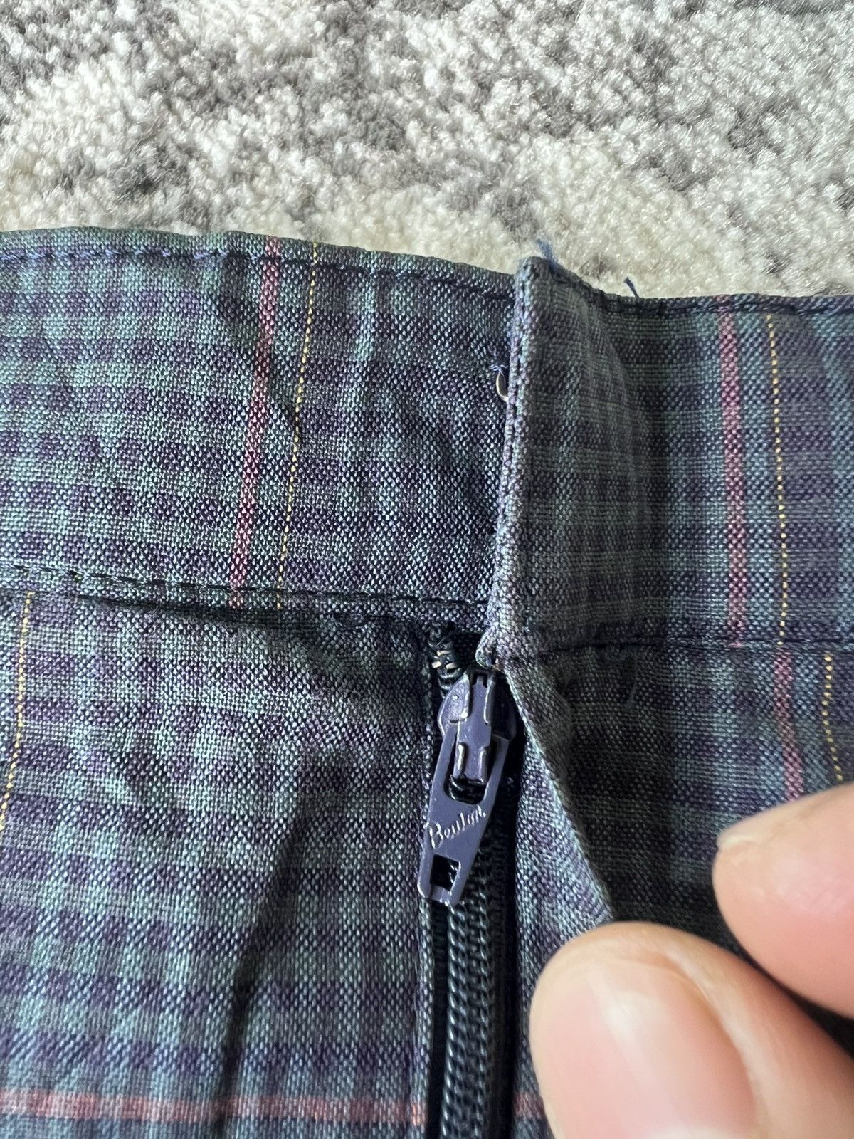 Burberry × Vintage Burberrys checkered skirt Size 28" / US 6 / IT 42 - 3 Thumbnail