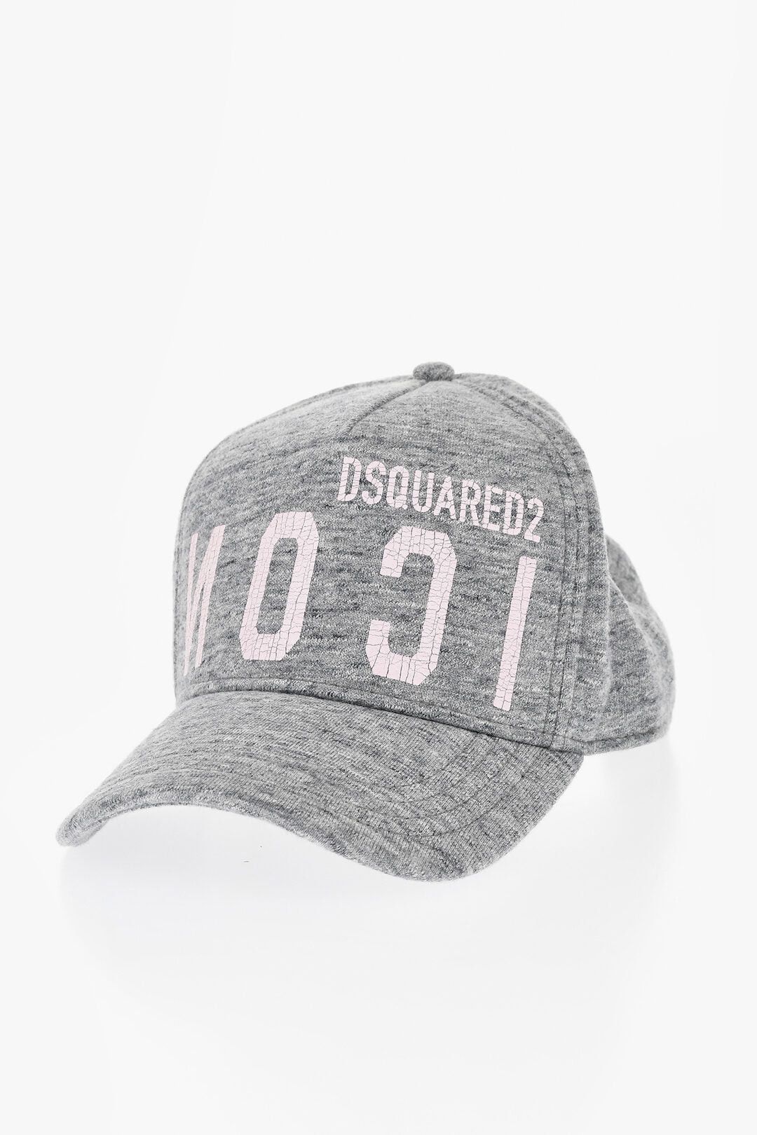 Dsquared2 ICON Solid-Color Baseball Cap with Cracked Print Size ONE SIZE - 1 Thumbnail