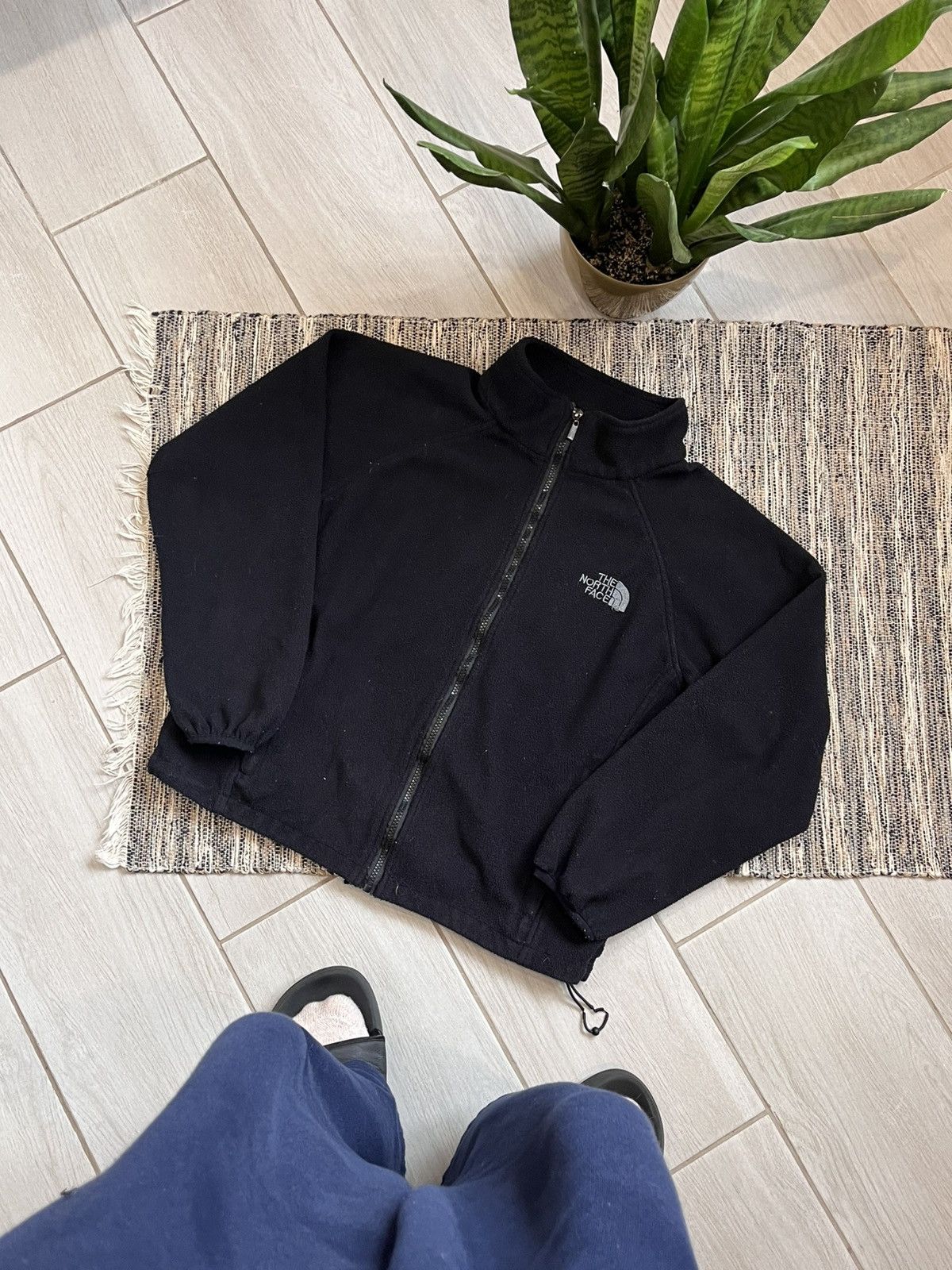 The North Face × Vintage Vintage The North Face GoreTex Fleece sweatshirt black Size L / US 10 / IT 46 - 1 Thumbnail