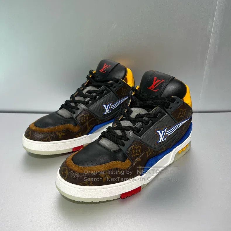 Louis Vuitton Louis Vuitton Brown presbyopic medium top board shoes Size US 8.5 / EU 41-42 - 1 Thumbnail