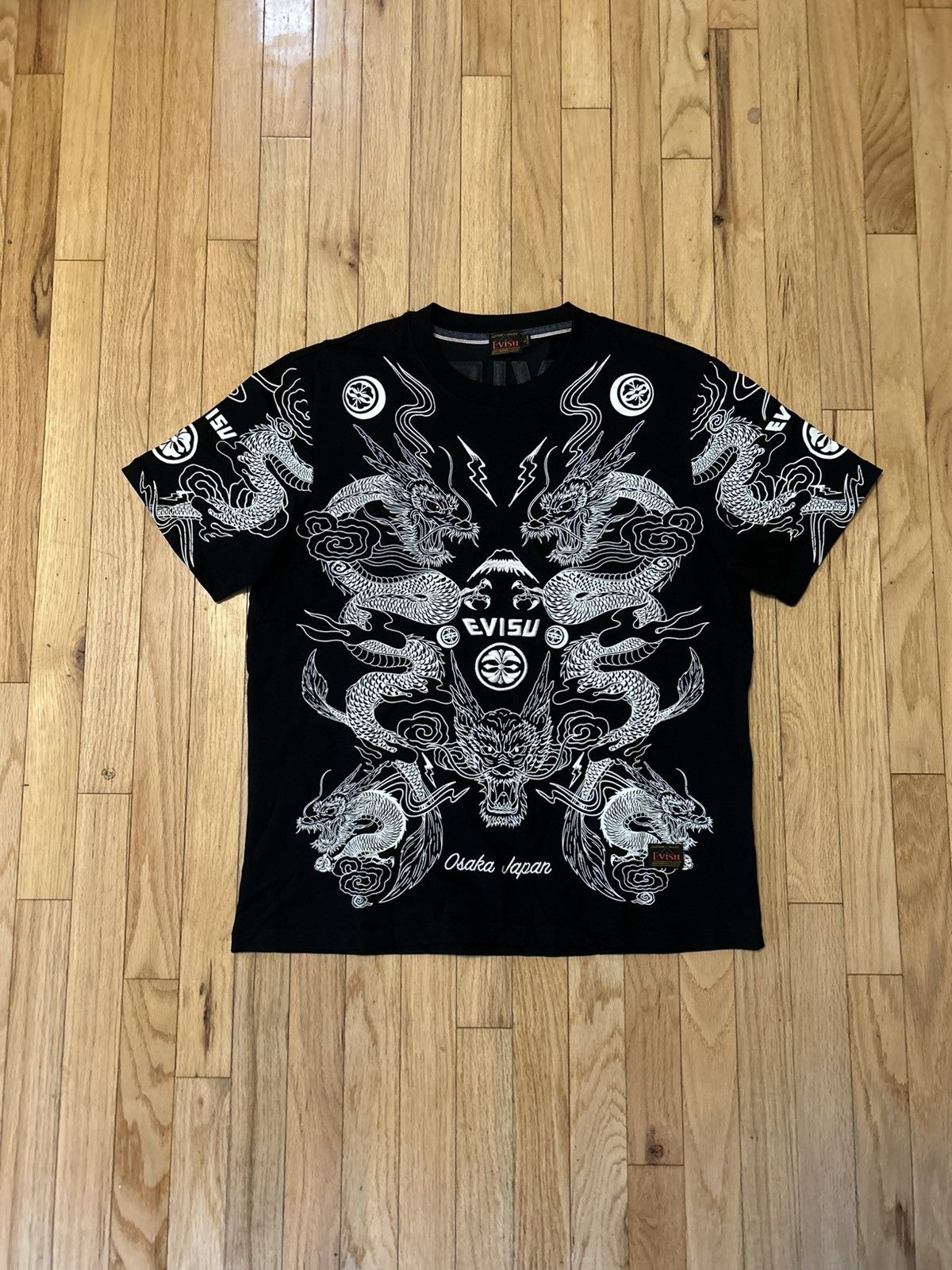 Evisu Evisu Dragon Tee Size US L / EU 52-54 / 3 - 1 Thumbnail