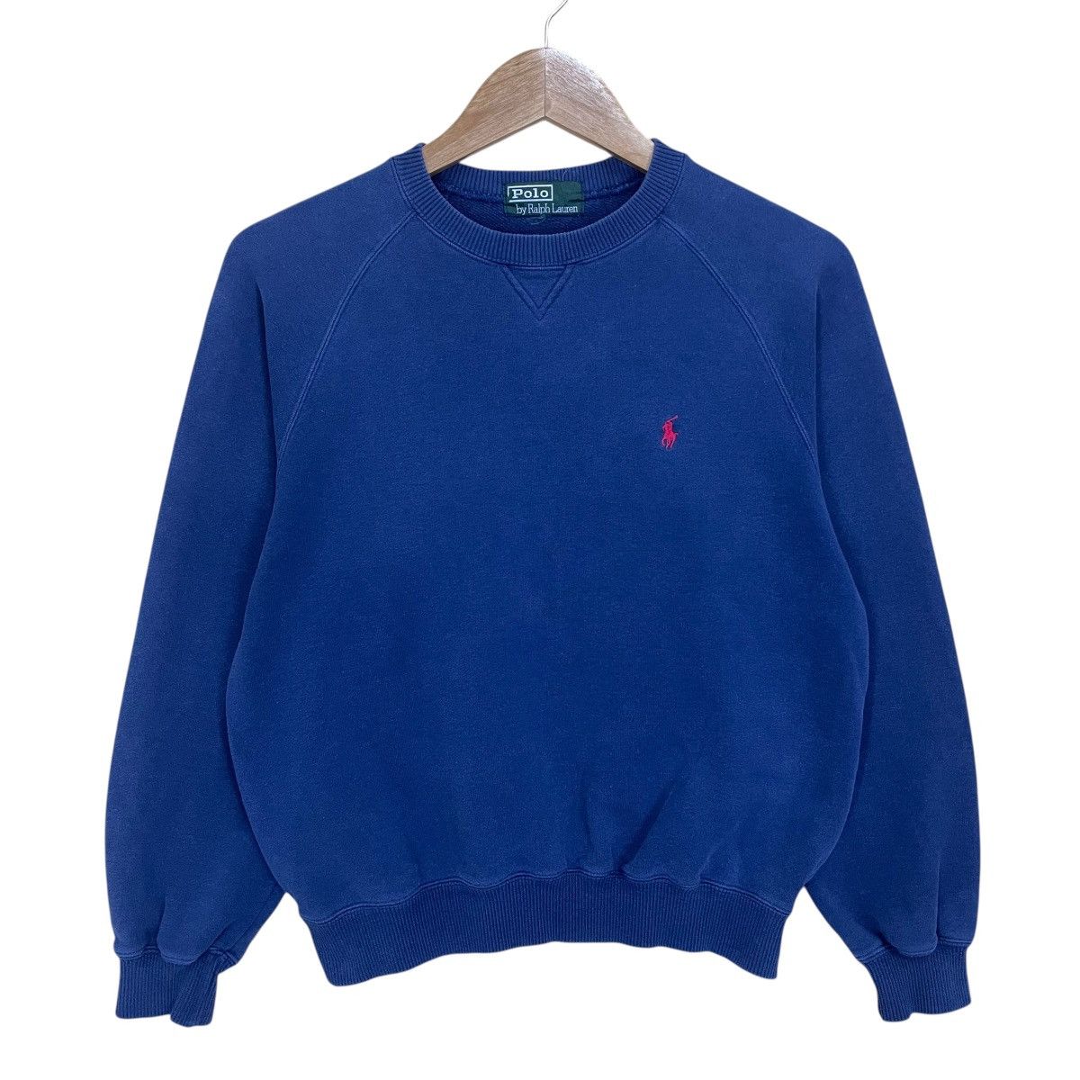 Polo Ralph Lauren Vintage 90s Polo Ralph Lauren Small Pony Crewneck Sweatshirt Size US S / EU 44-46 / 1 - 1 Thumbnail