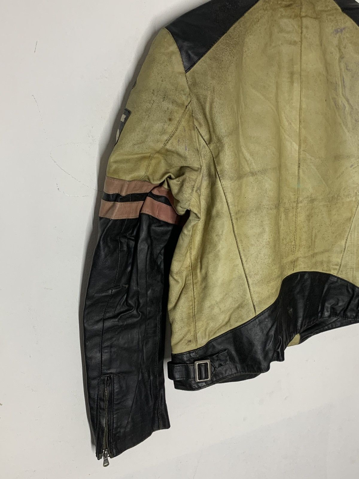 Genuine Leather Vintage Conbipel Italy Leather Cropped Biker Custom Outlaw Size US M / EU 48-50 / 2 - 14 Thumbnail