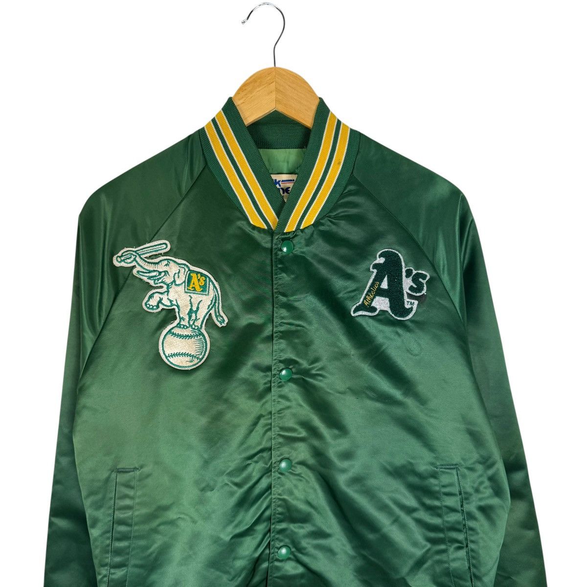Chalk Line ☀️OAKLAND ATHLETICS MLB VARSITY JACKET Size US M / EU 48-50 / 2 - 3 Thumbnail