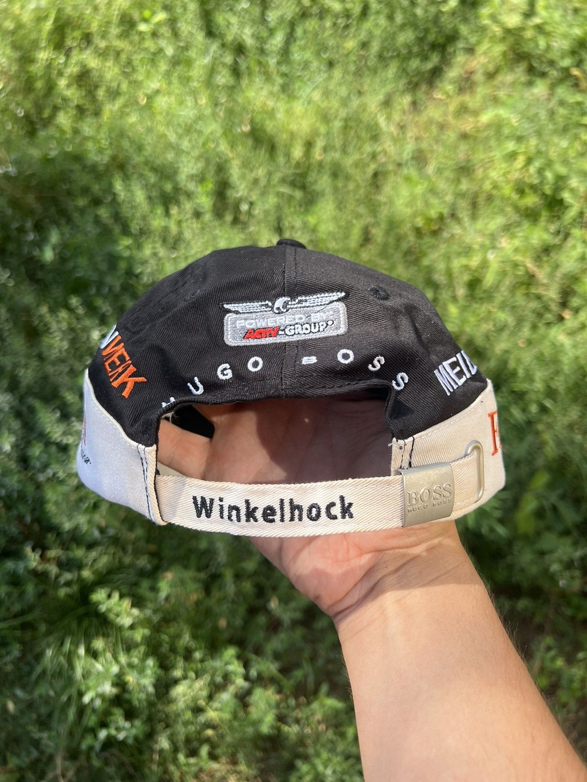 Hugo Boss Vintage Hugo Boss Racing Cap Size ONE SIZE - 5 Thumbnail