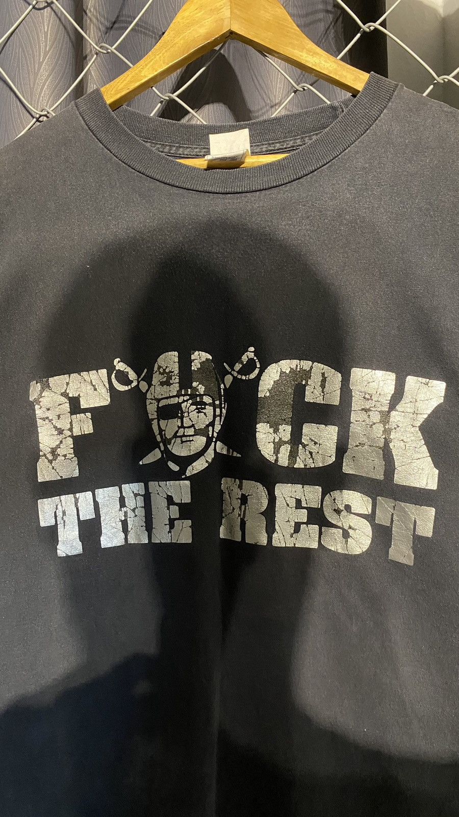 NFL Beautiful Sunfaded RAIDERS “FUCK THE REST” 3XL Size US XXL / EU 58 / 5 - 2 Thumbnail