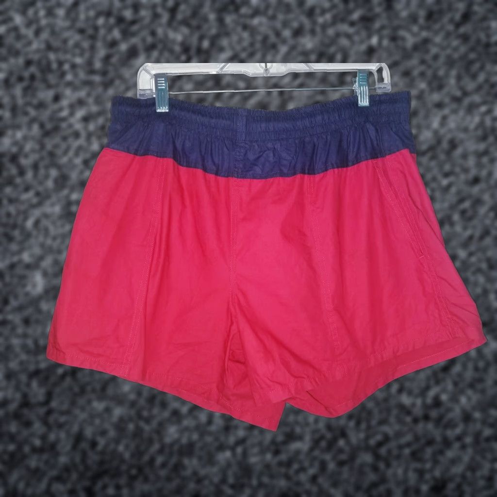 Vintage VINTAGE Players Club Swim Trunks Mens Large Red Blue Green Lime Black Netting 90s Summer Beach Size US 33 - 1 Thumbnail