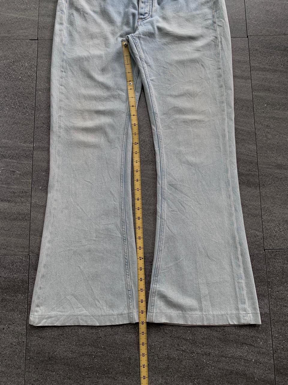 Maison Margiela FREE TAX! MM6 Flared Light Wash Denim Jeans Size US 29 - 20 Thumbnail