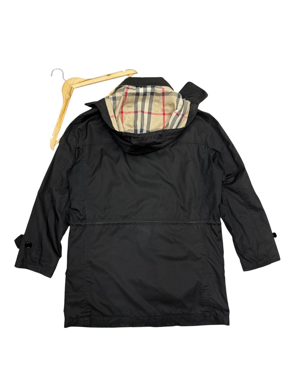 Burberry Burberry London Nova Check Detachable Hooded Coat Jacket Size US L / EU 52-54 / 3 - 3 Thumbnail