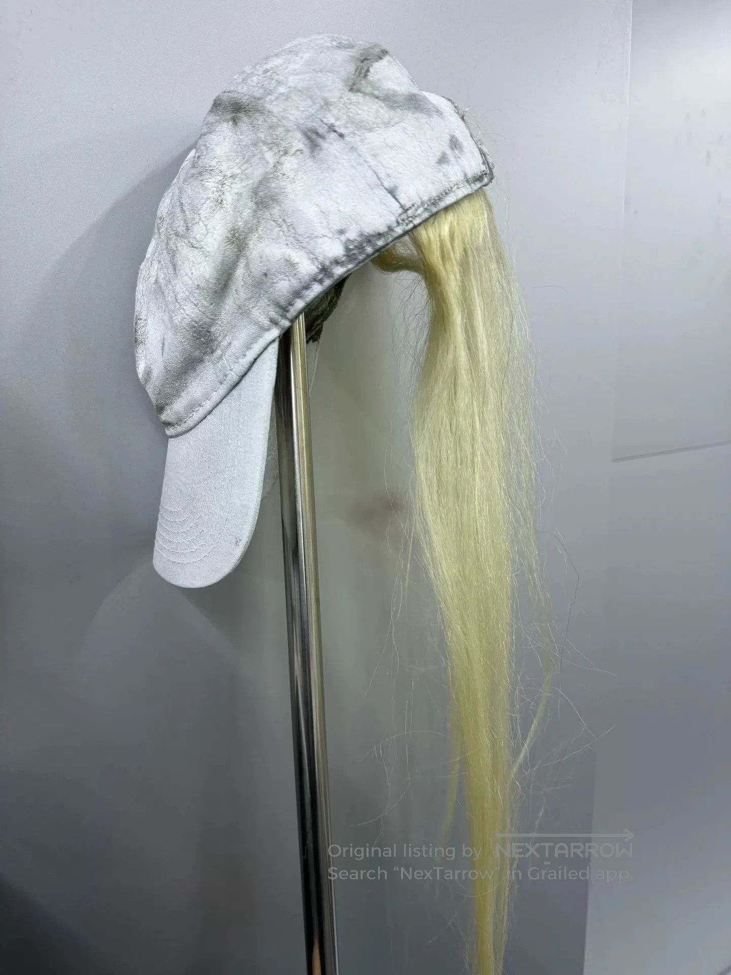 P.L.N. P.L.N Unique White Hair Cap. Size ONE SIZE - 5 Thumbnail