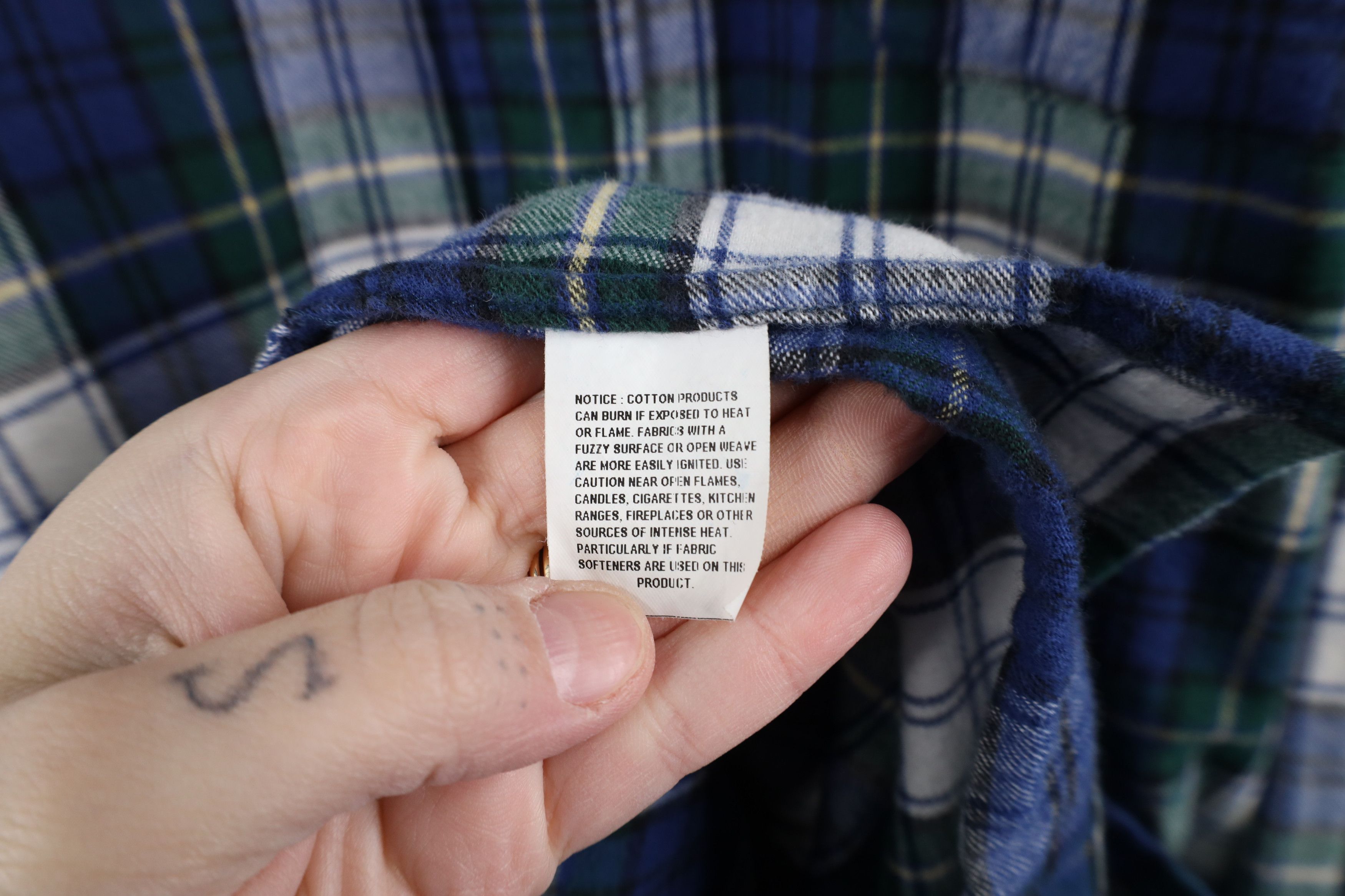 Cabelas × Vintage Vintage 90s Cabelas Flannel Collared Button Down Shirt Plaid Size US XXL / EU 58 / 5 - 4 Thumbnail