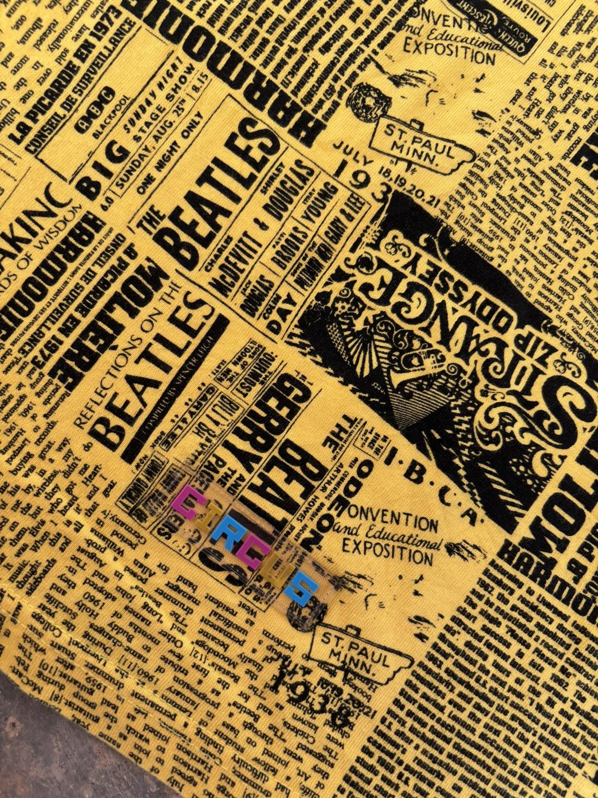 Hysteric Glamour Y2k Circus the beatles Full Print Longsleeve Size US L / EU 52-54 / 3 - 7 Thumbnail
