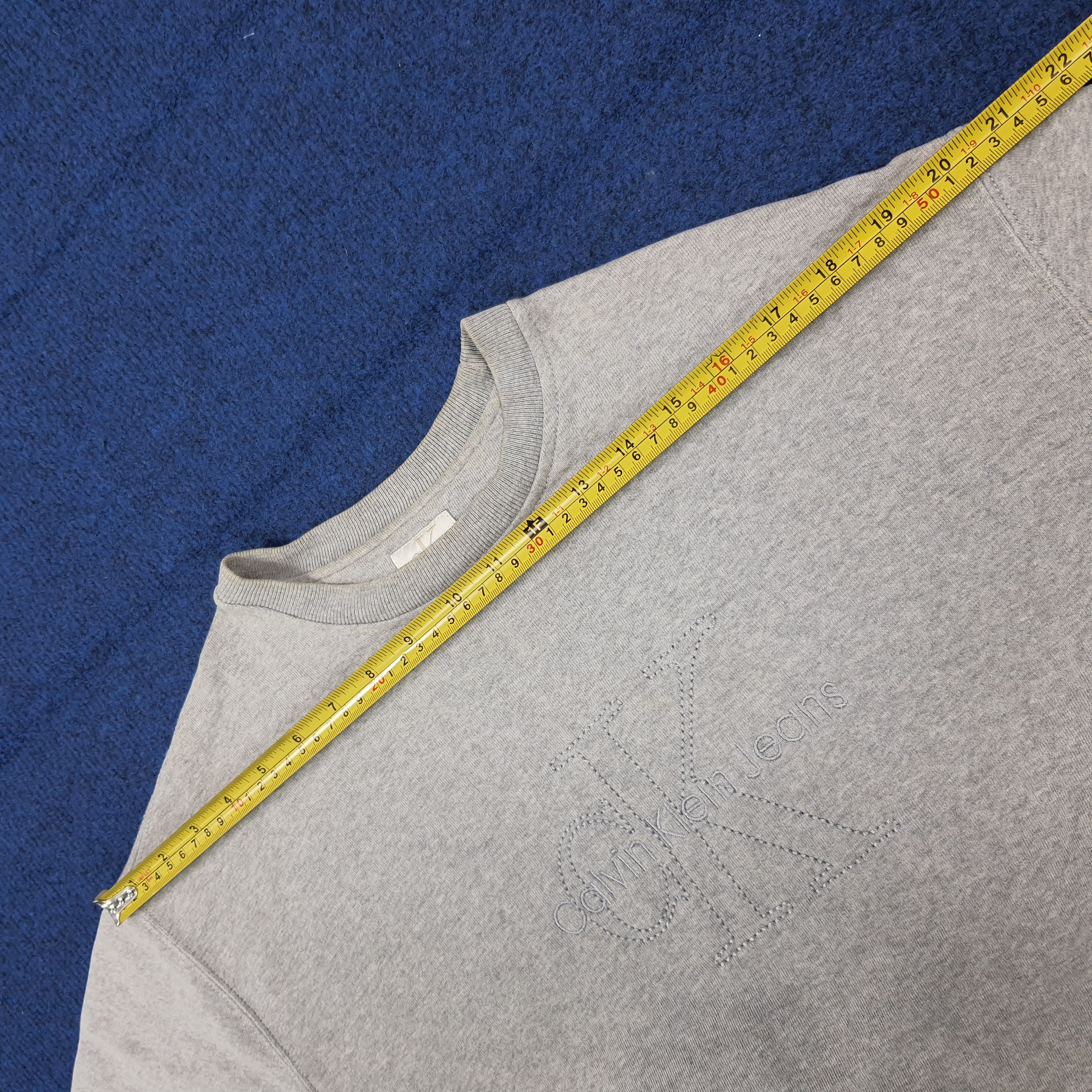 Calvin Klein Vintage Calvin Klein Sweatshirt Embroidered Logo C287N34 Size US M / EU 48-50 / 2 - 9 Thumbnail