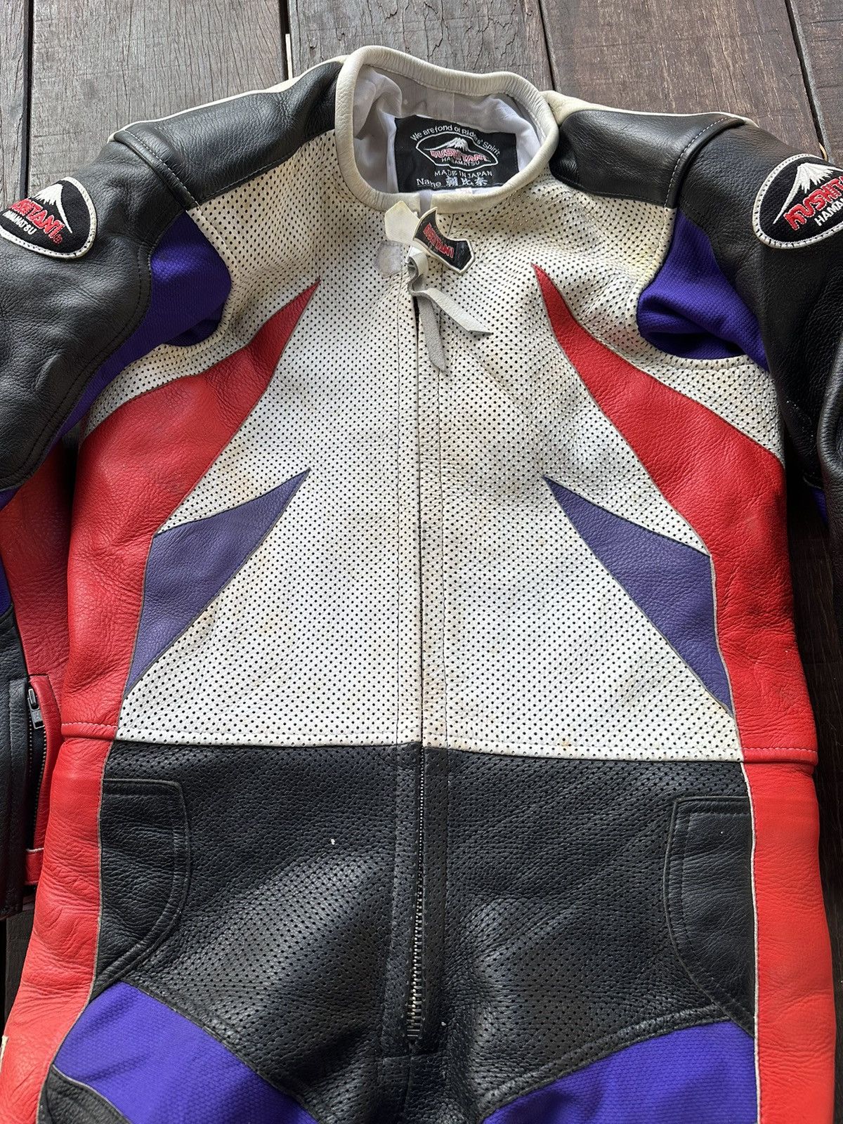 Japanese Brand Kushitani hamamatsu leather racing jacket Size US S / EU 44-46 / 1 - 10 Thumbnail