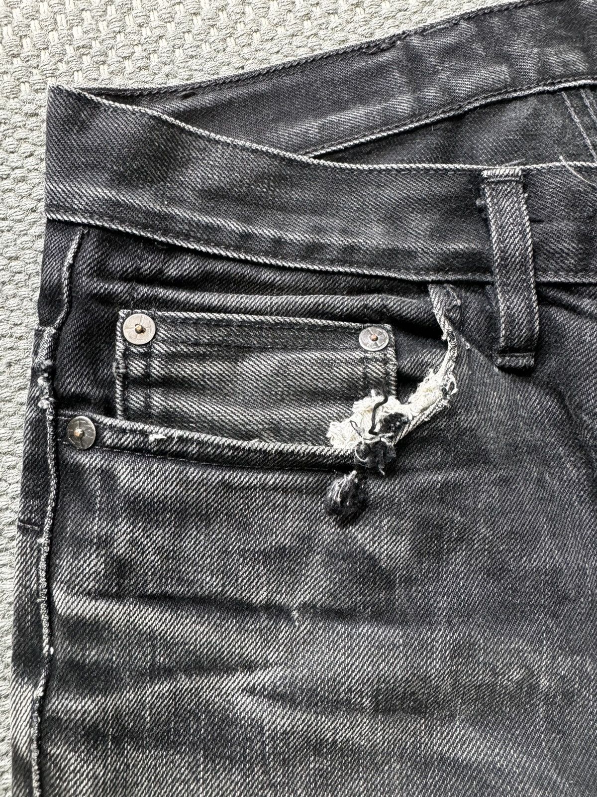 3sixteen 3Sixteen St-220x Slim Tapered ⁠-⁠ Double Black Selvedge - 29 Size US 29 - 10 Thumbnail