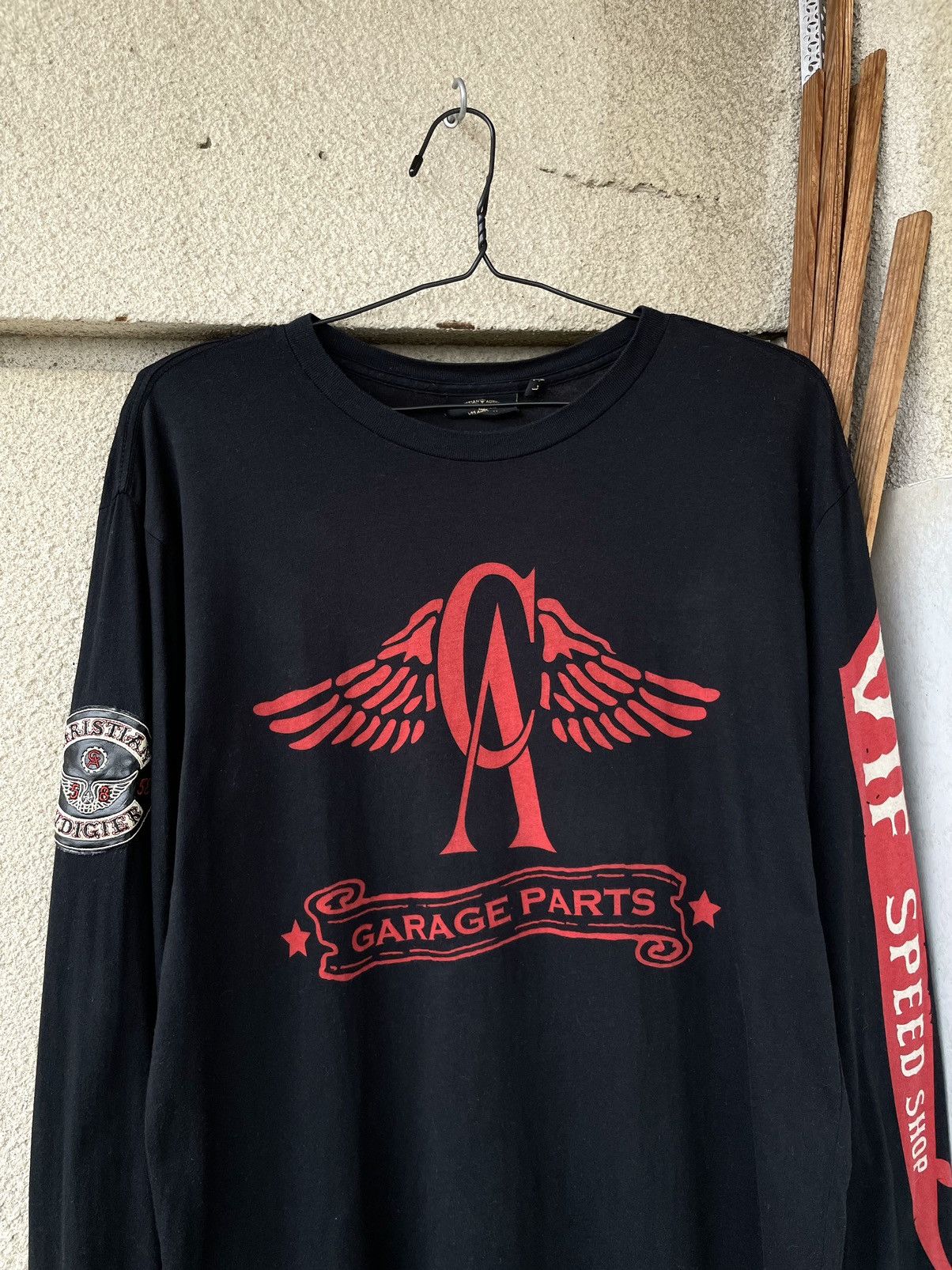 Christian Audigier Vintage Y2K Christian Audigier Ed Hardy Biker Racing T-shirt Size US L / EU 52-54 / 3 - 4 Thumbnail
