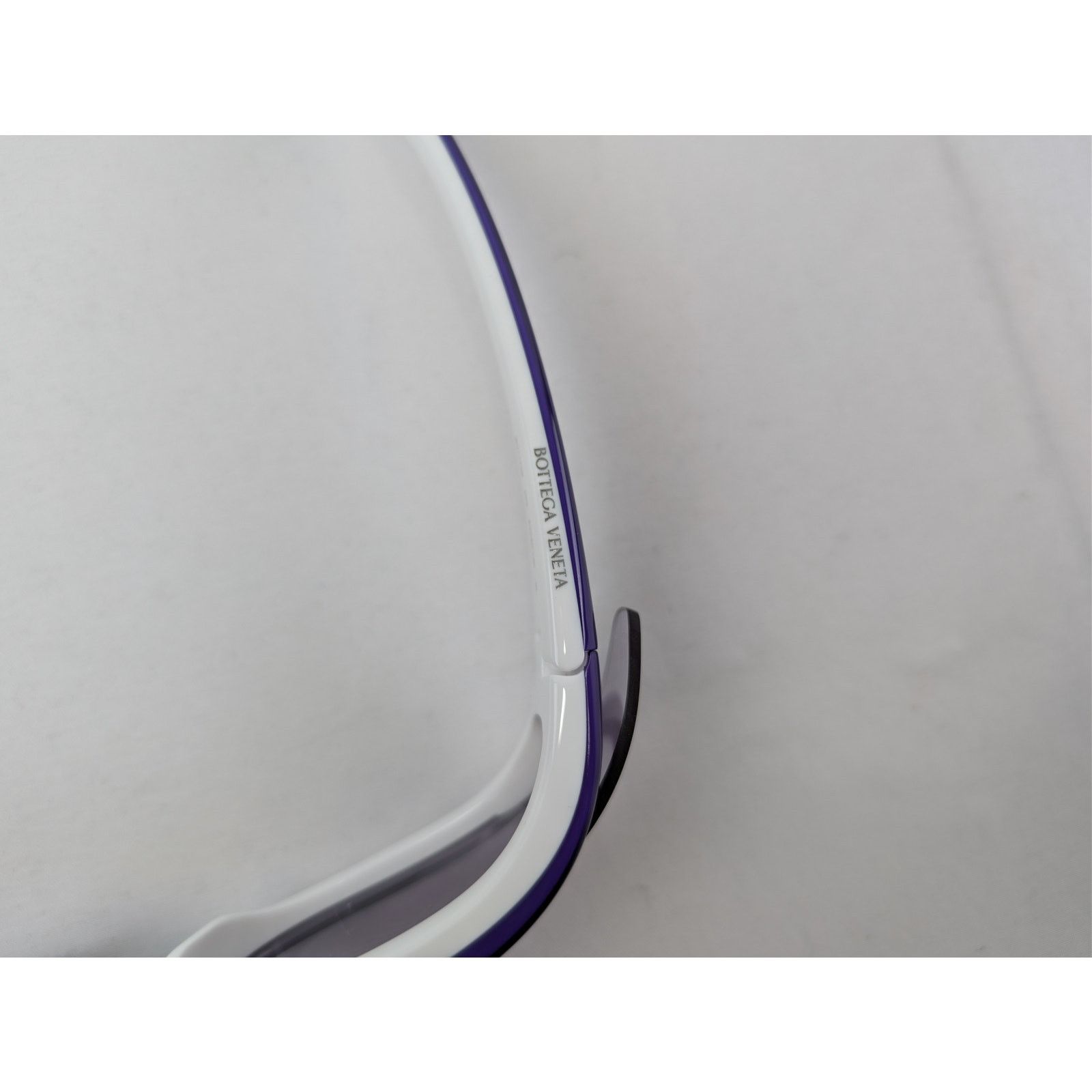 Bottega Veneta o1rshd1 Size: OS / Logo Acetate Sunglasses in Violet Size ONE SIZE - 9 Thumbnail