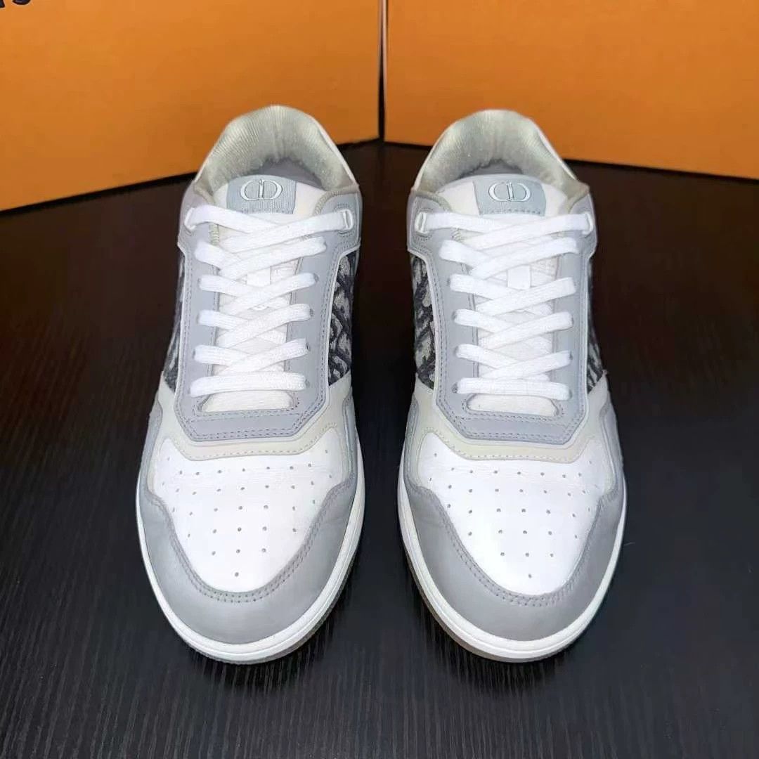 Dior Dior B27 Sneakers White Grey Size 43 Size US 10 / EU 43 - 4 Thumbnail