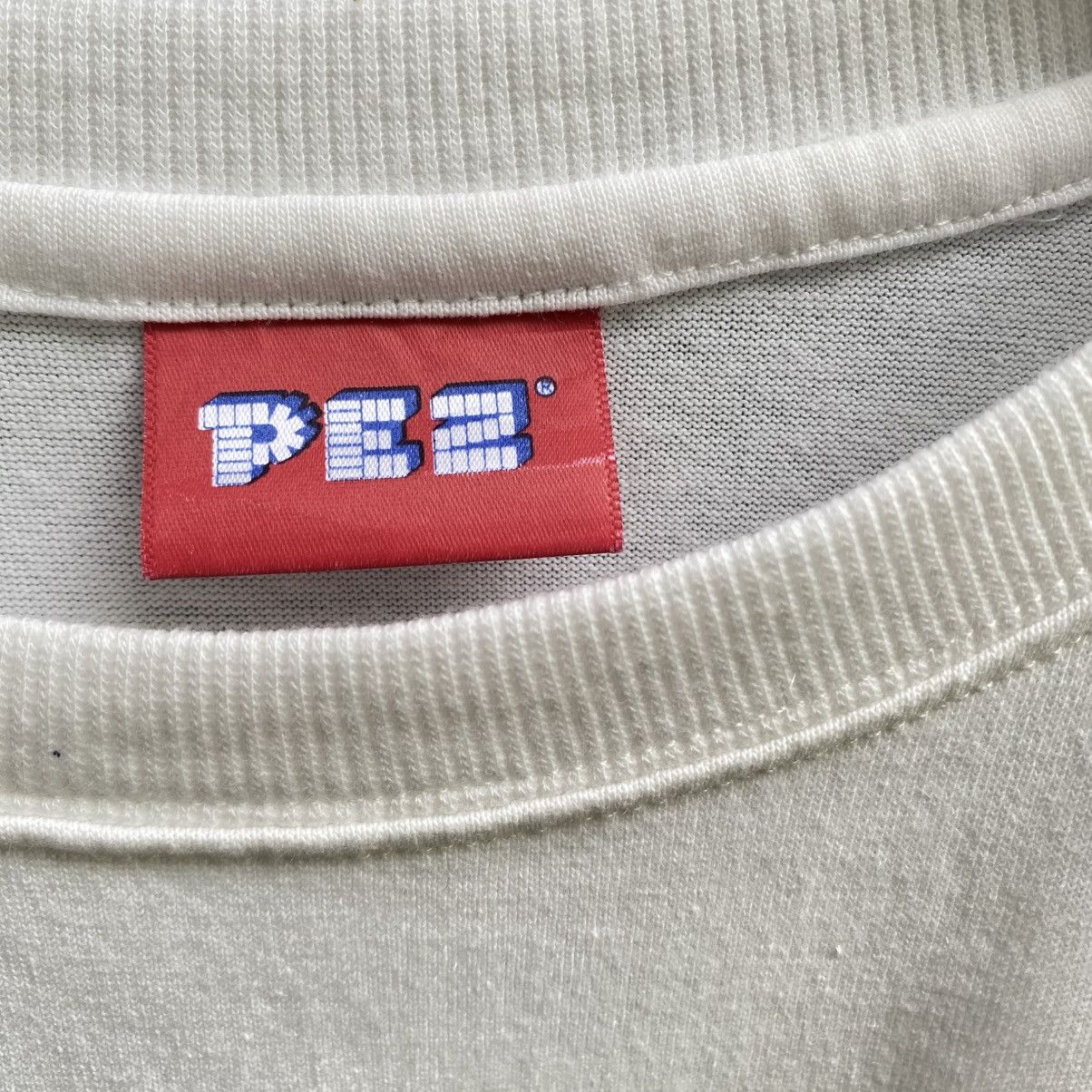 Designer × Vintage PES White Tee with Blue Logo Embroidery & Graphic Back Print Size US XXL / EU 58 / 5 - 8 Thumbnail