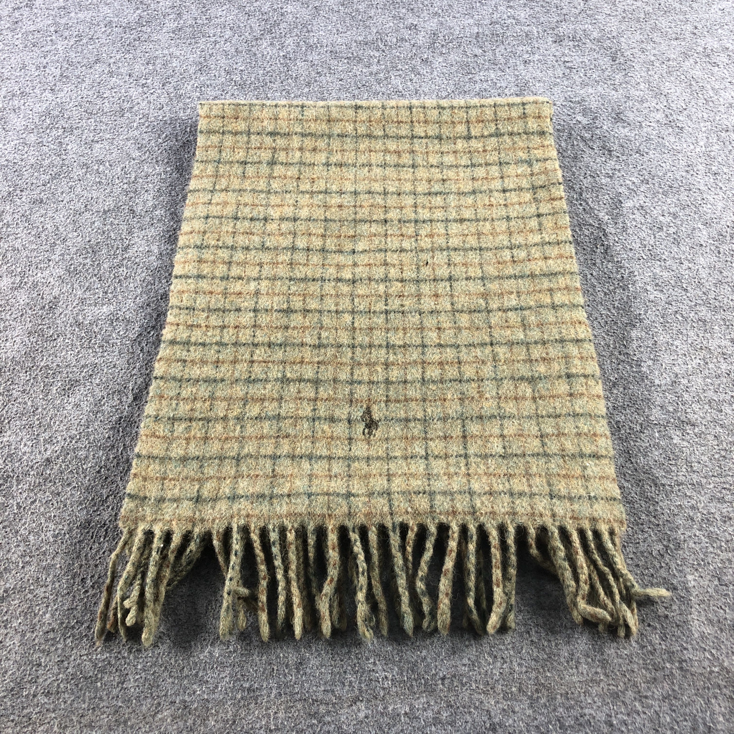 Polo Ralph Lauren Wool Scarf Muffler Neckwear V2827