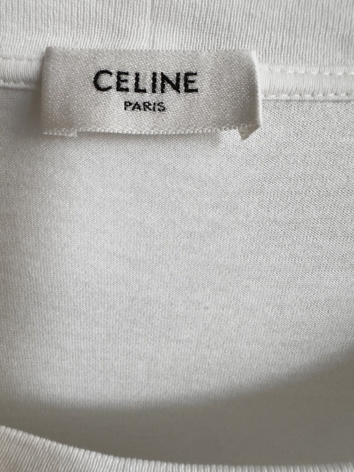 Celine Celine by Hedi Slimane studded logo T-Shirt Size US XL / EU 56 / 4 - 3 Thumbnail