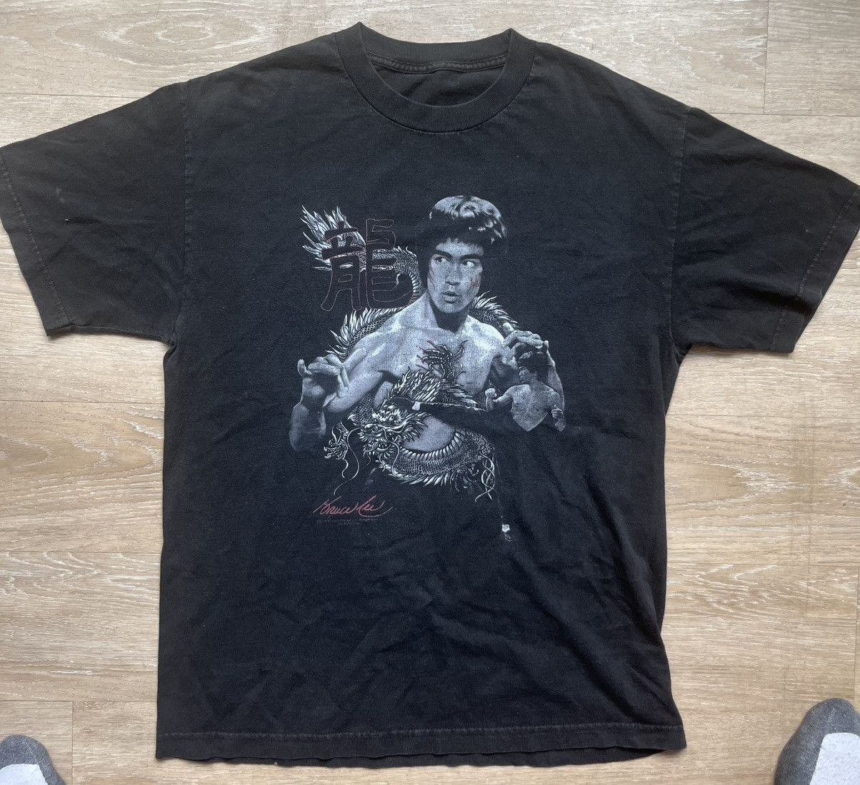 Vintage Vintage Y2K Bruce Lee MMA Dragon Tee Size US L / EU 52-54 / 3 - 1 Thumbnail