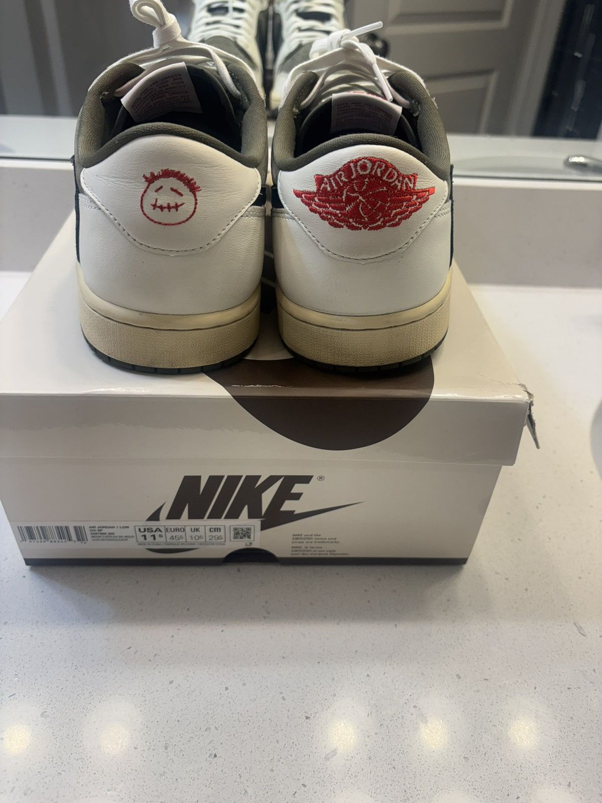 Jordan Brand × Travis Scott Travis Scott Jordan one low medium olive size 11.5 Size US 11.5 / EU 44-45 - 4 Thumbnail
