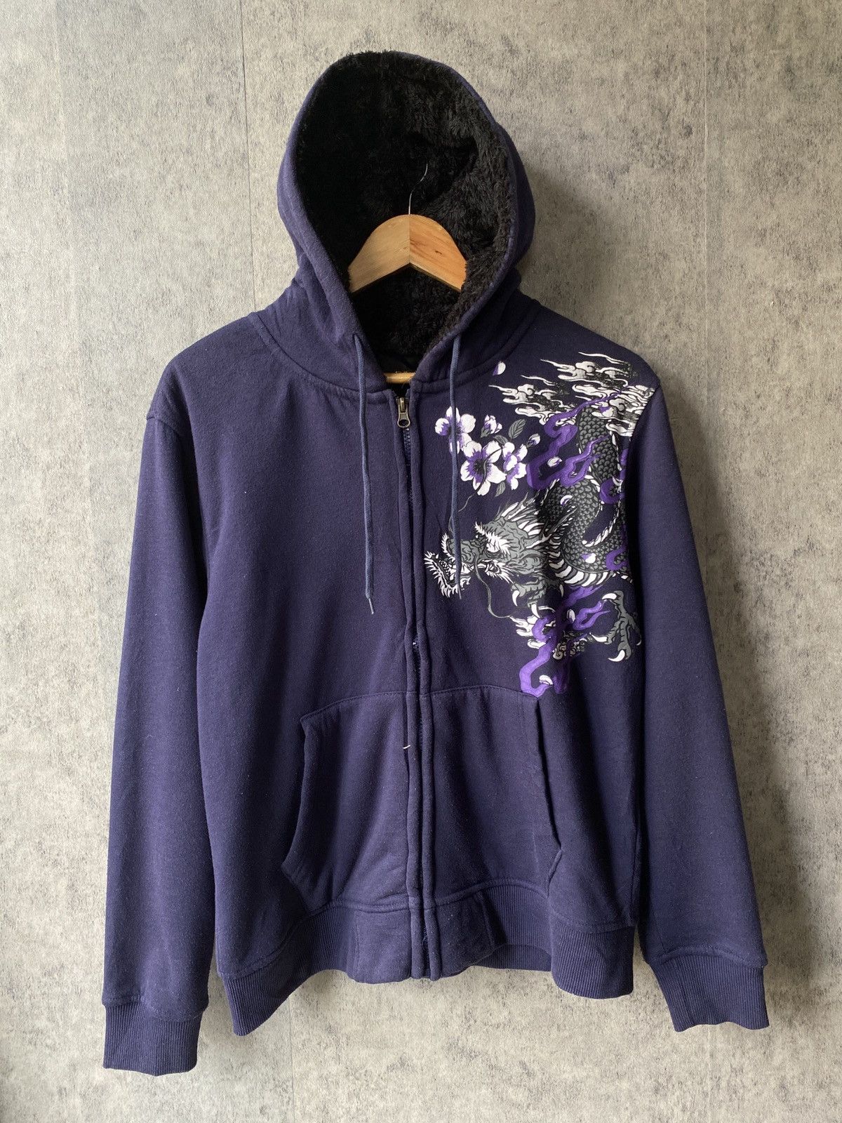 Bullet Noise Bullet Noise Japan Design Traditional Dragon Fur Hoodie Size US L / EU 52-54 / 3 - 3 Thumbnail