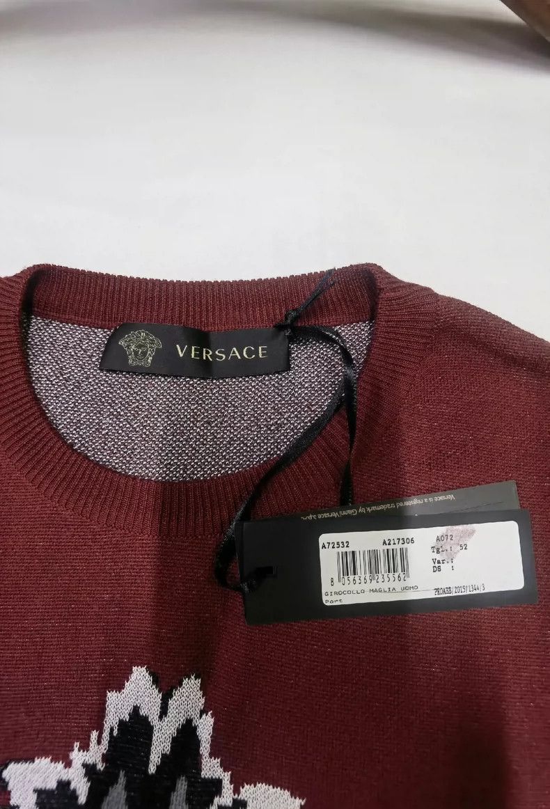 Versace Versace Men's crew neck sweater Size US XL / EU 56 / 4 - 3 Thumbnail