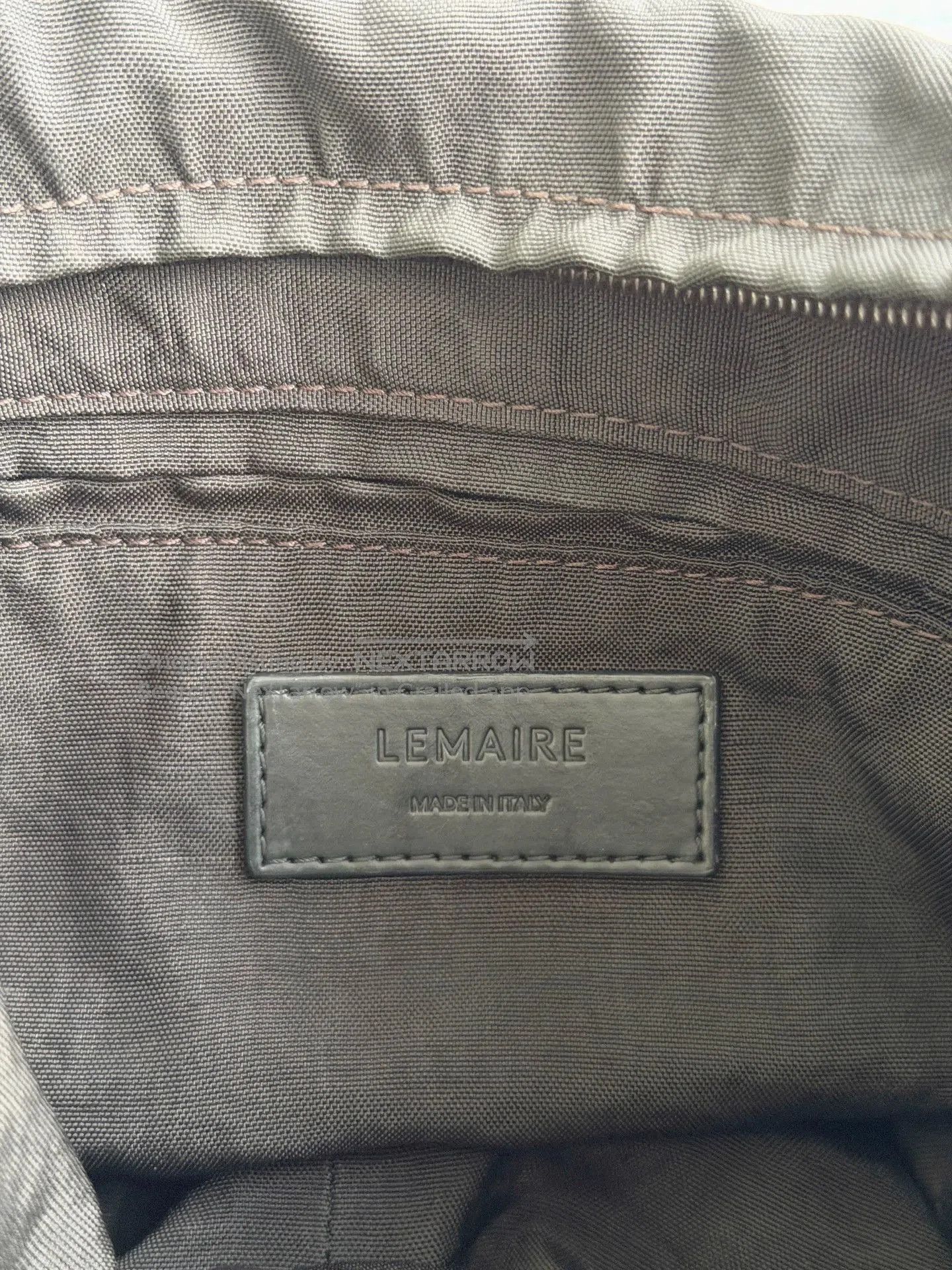 Lemaire Lemaire Soft Game Dark Chocolate S Canvas Crossbody New/ Size ONE SIZE - 8 Thumbnail